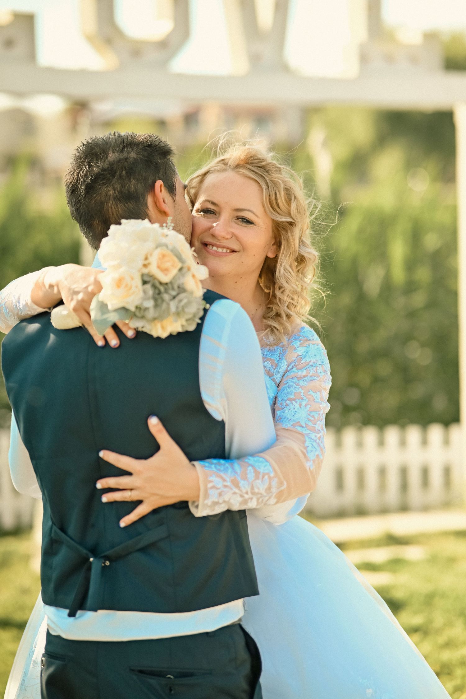 Bride and groom