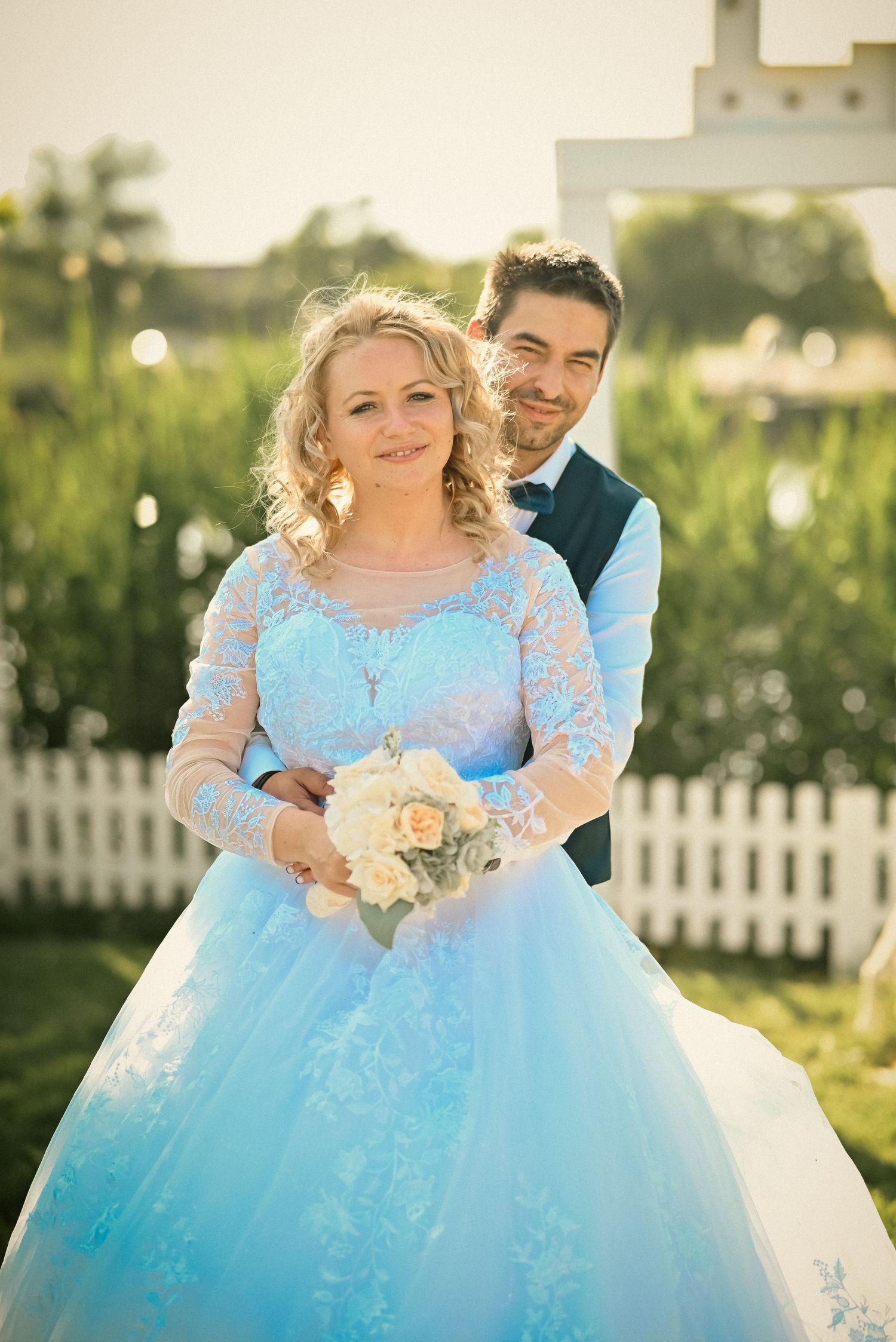 Bride and groom