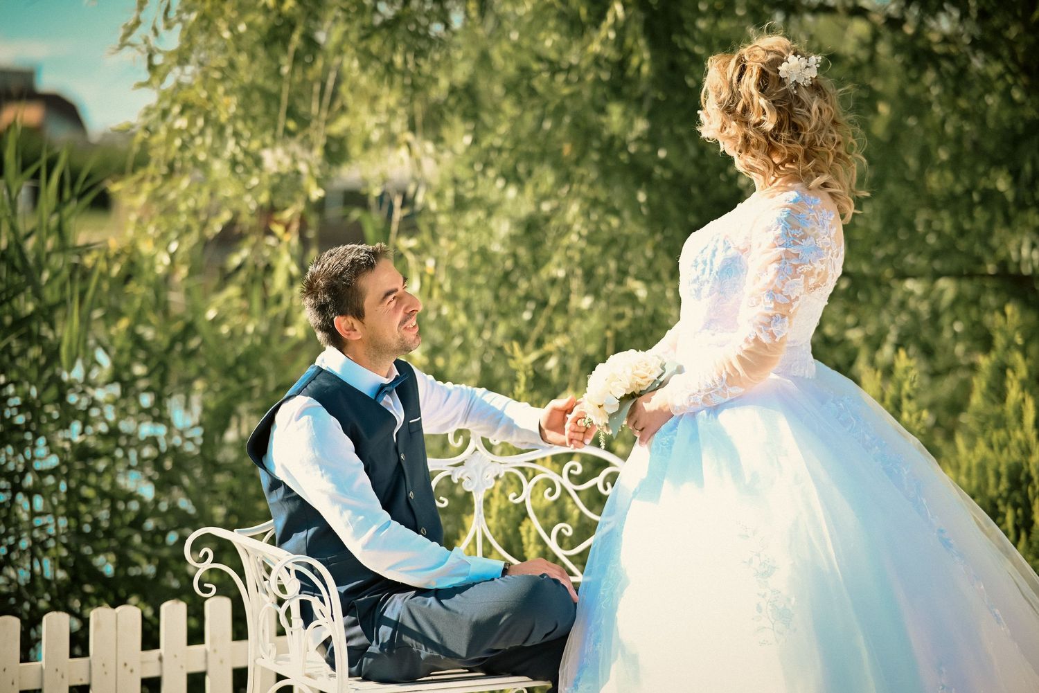 Bride and groom