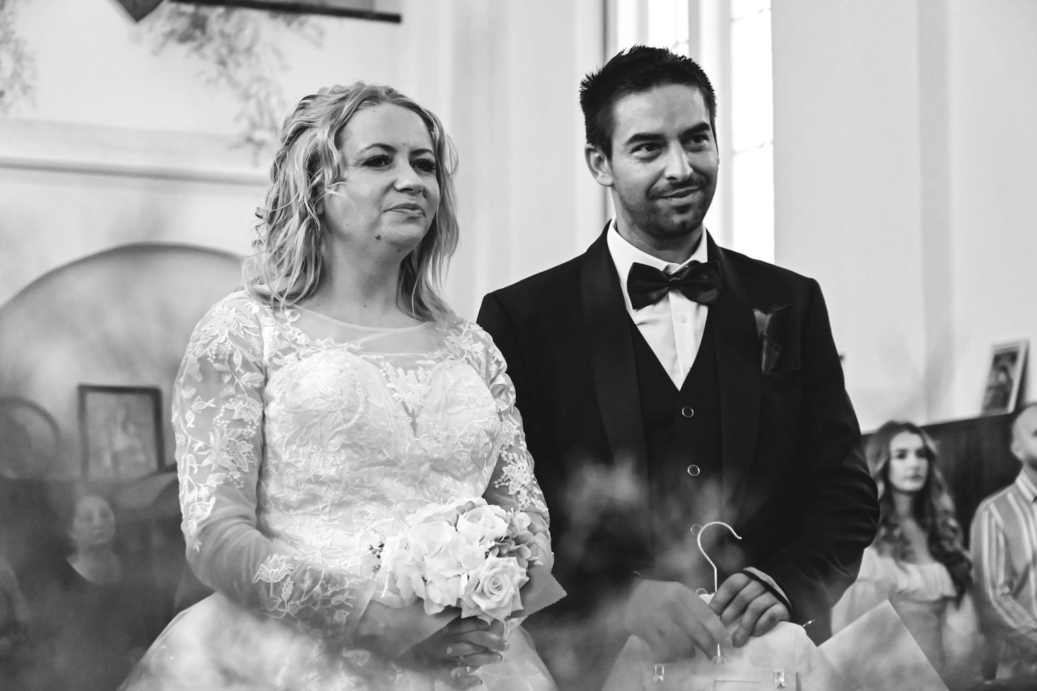 Bride and groom