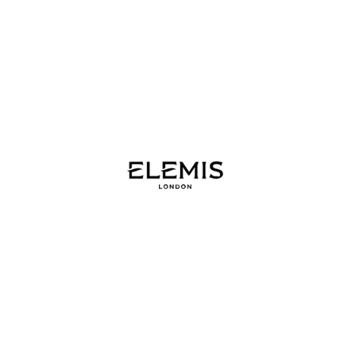 Black Elemis London logo text on white background in minimalist design.