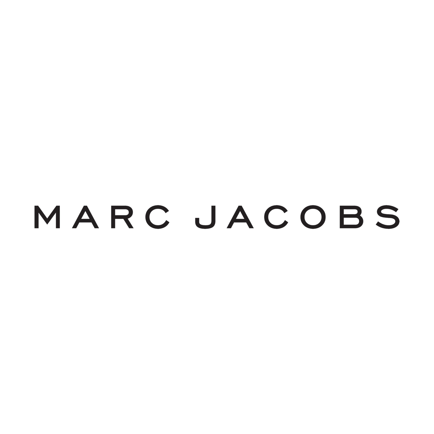 Marc Jacobs logo in dark charcoal text on a clean white background.