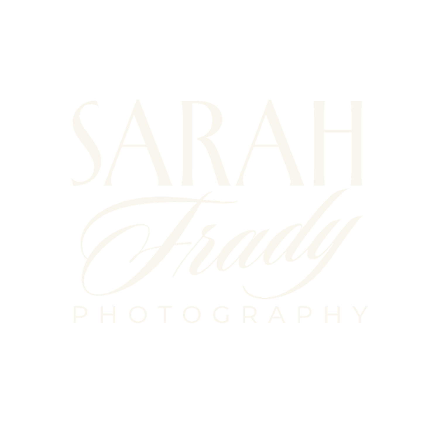 Sarah Frady Photography logo.