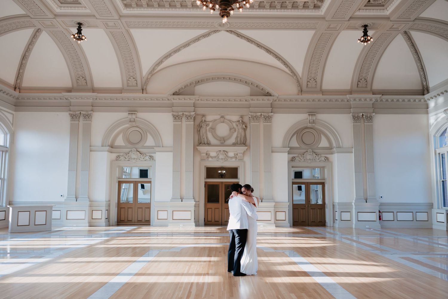 Steven's School Ballroom Wedding Photography in Lancaster PA