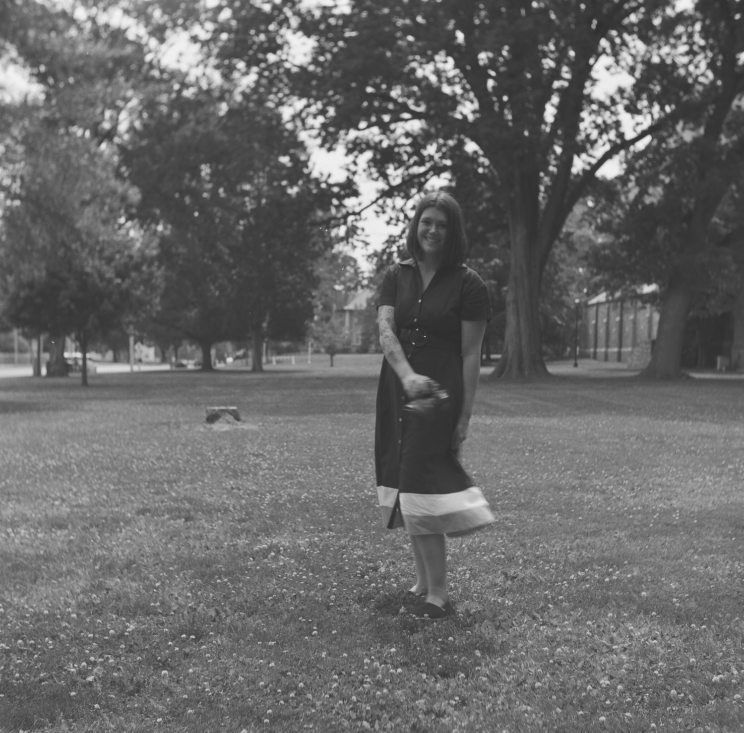 Haley Brown with Rosewater Photography, wedding photography 120 film photo.