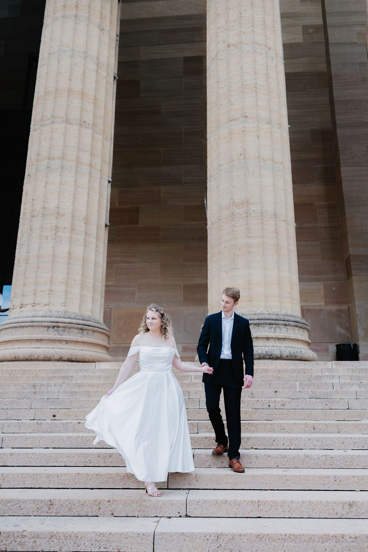 Philadelphia Art Museum Elopement Photos