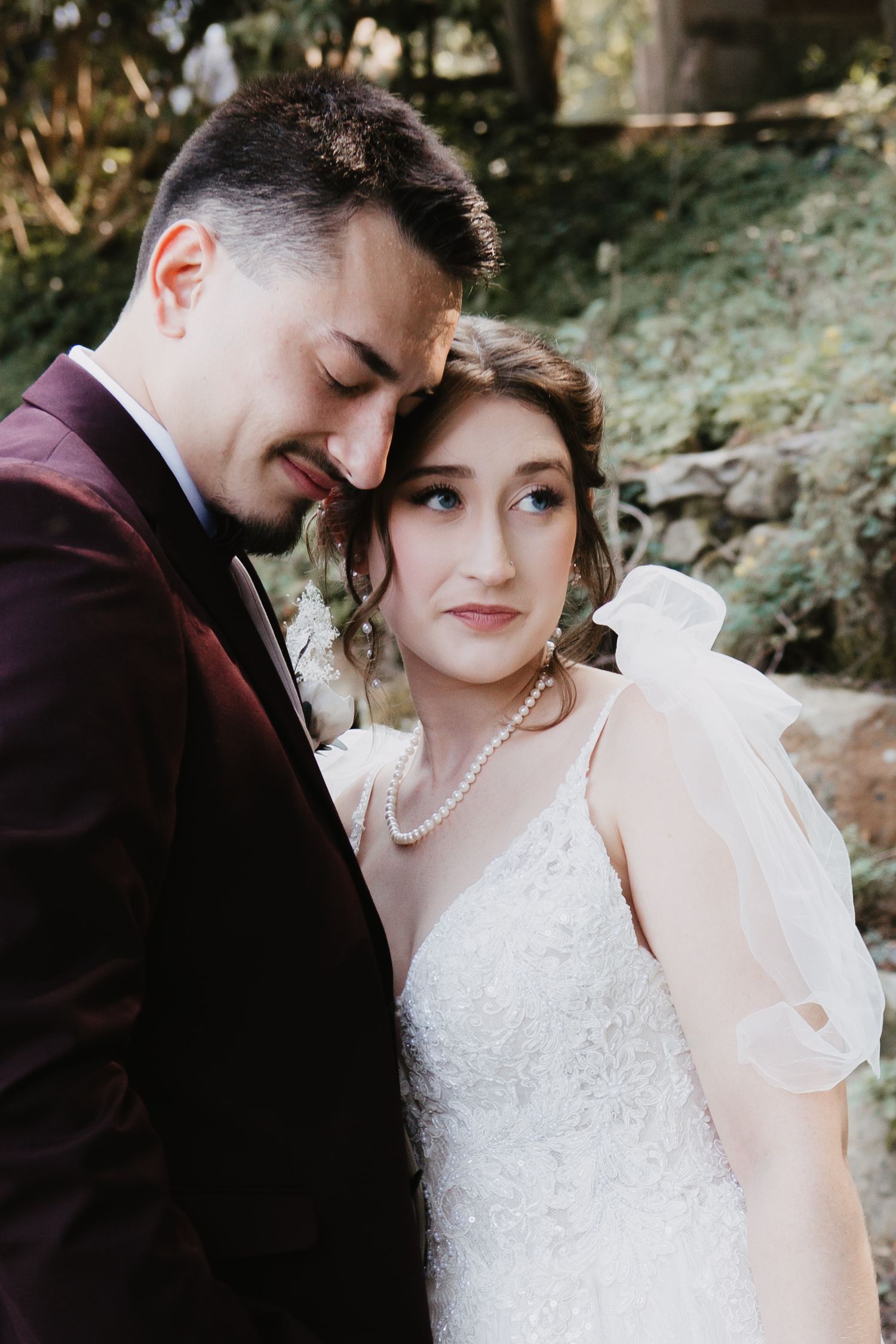 Golden hour couple portraits in Lehigh Valley PA hills, romantic film aesthetic with muted greens