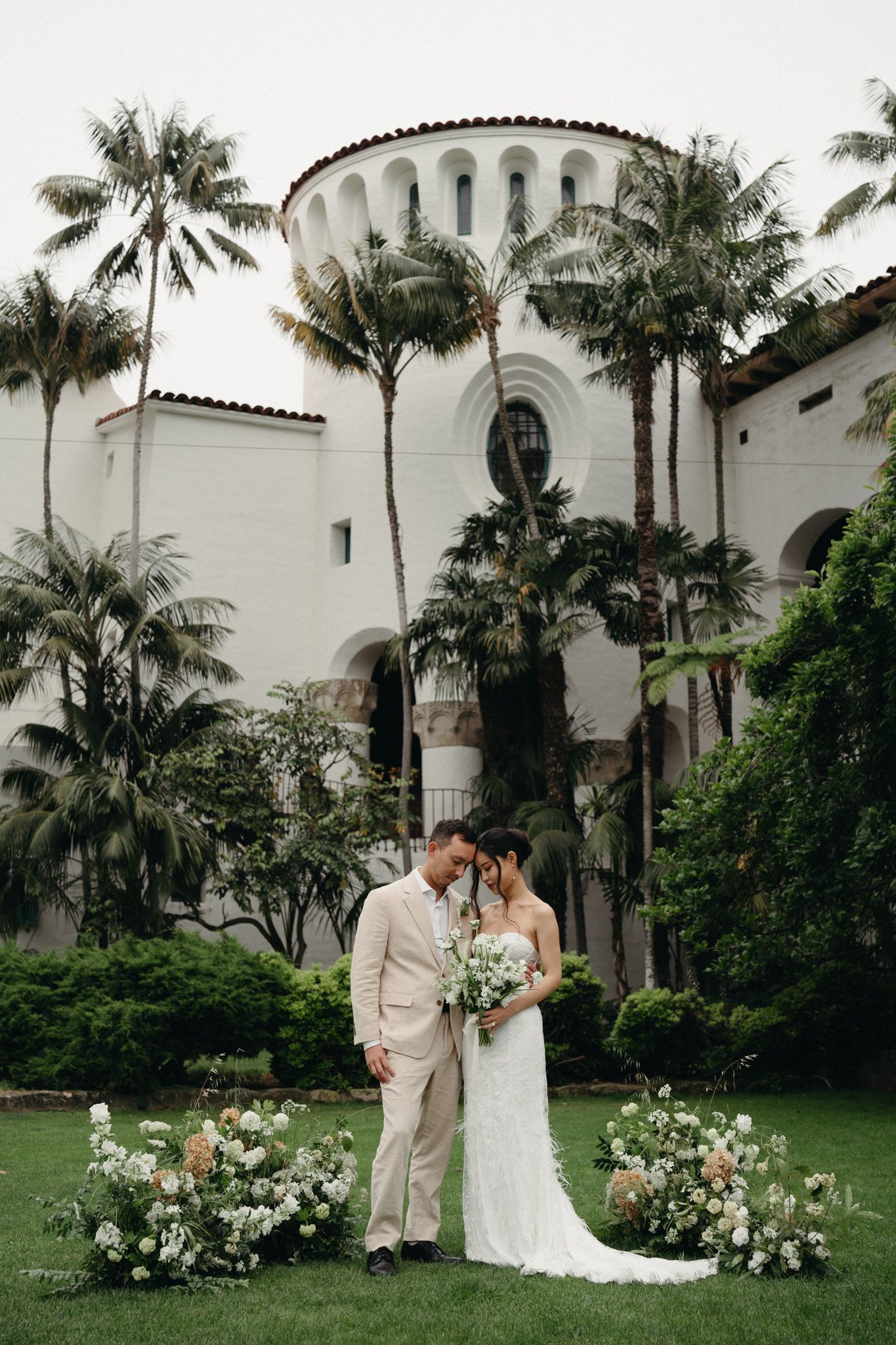 Santa Barbara, California Courthouse Elopement Destination Wedding Photographer