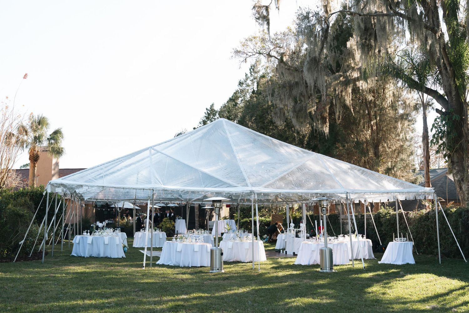 Tampa, Florida Tented Outdoor Wedding