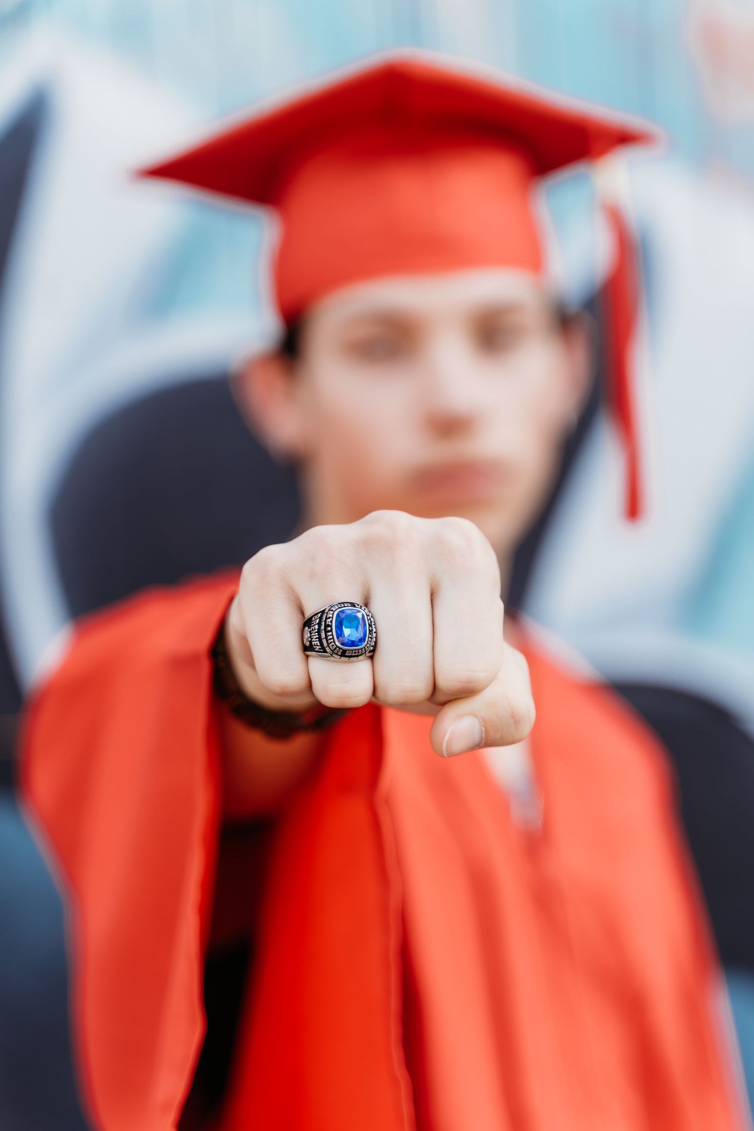 Senior Graduate Fremont Street