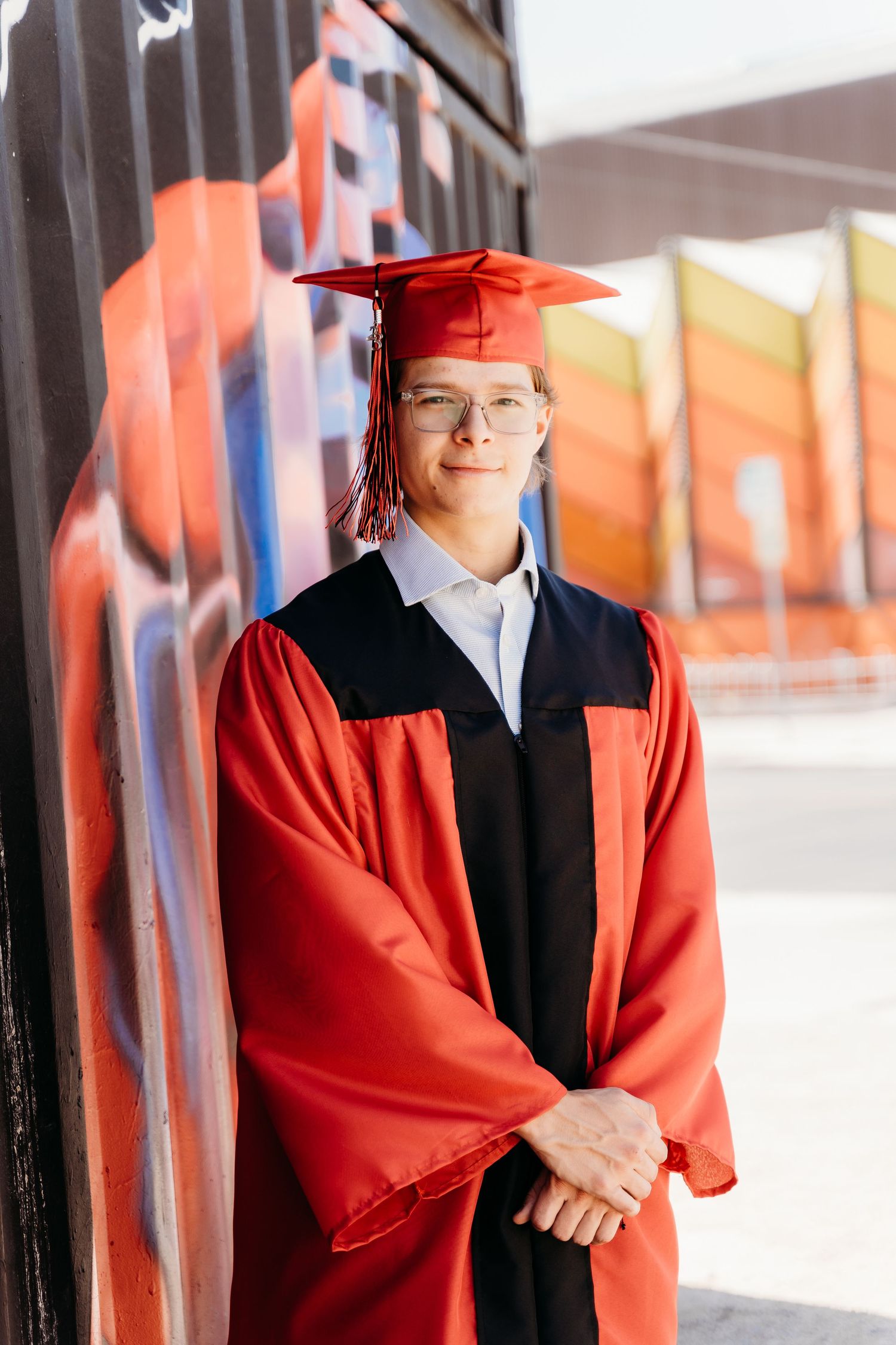 Senior Graduate Fremont Street