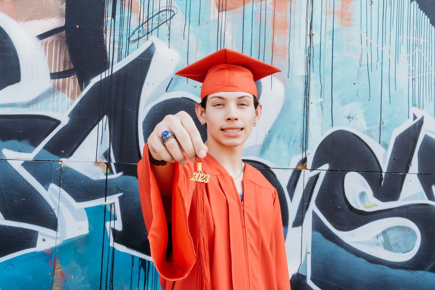 Senior Graduate Fremont Street