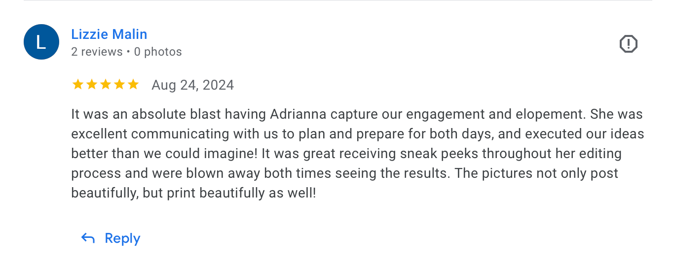 A collection of positive customer reviews showing 5-star ratings and glowing testimonials on a white background.