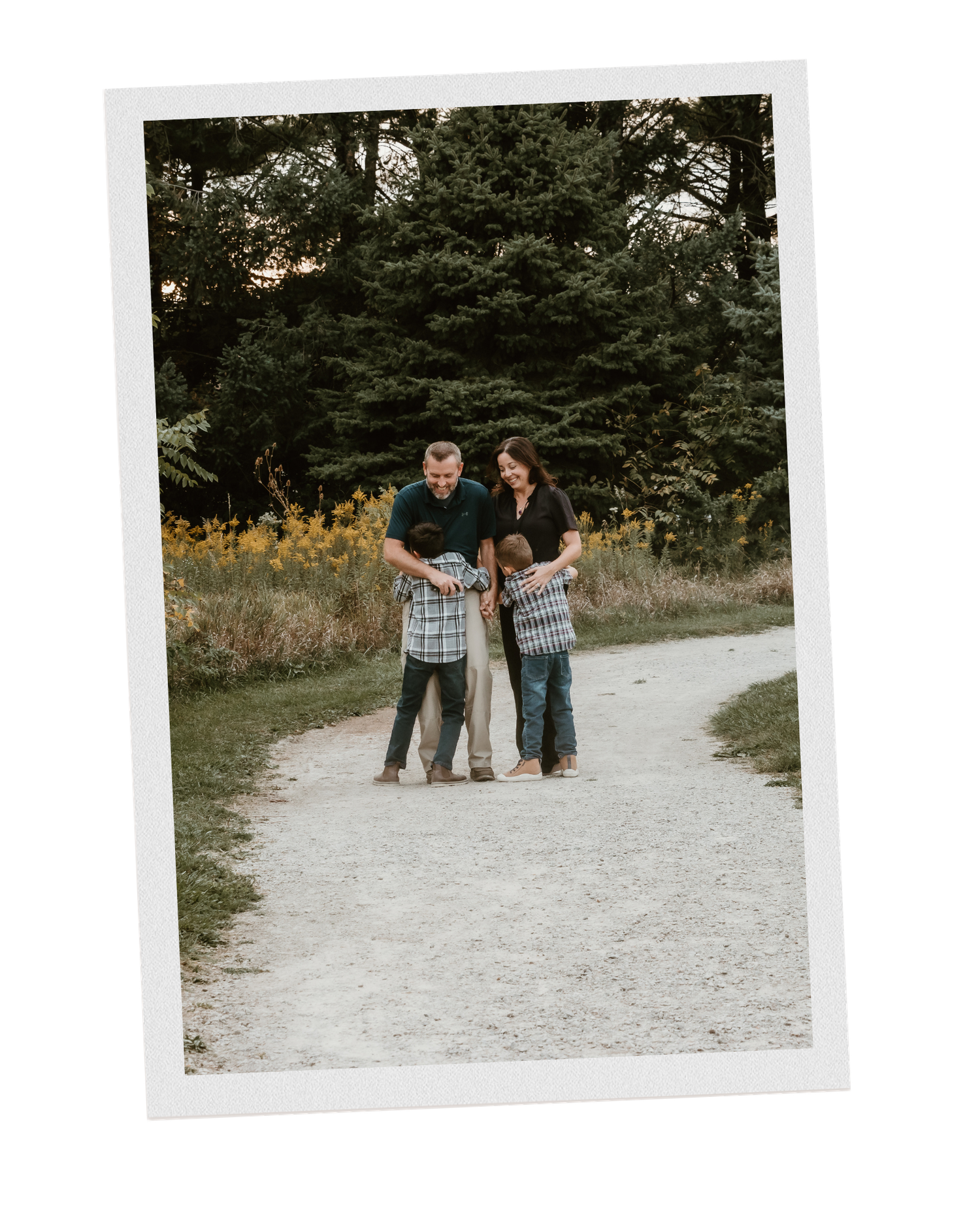 Kids running towards their parents and surprise hugging them during a joyful family moment