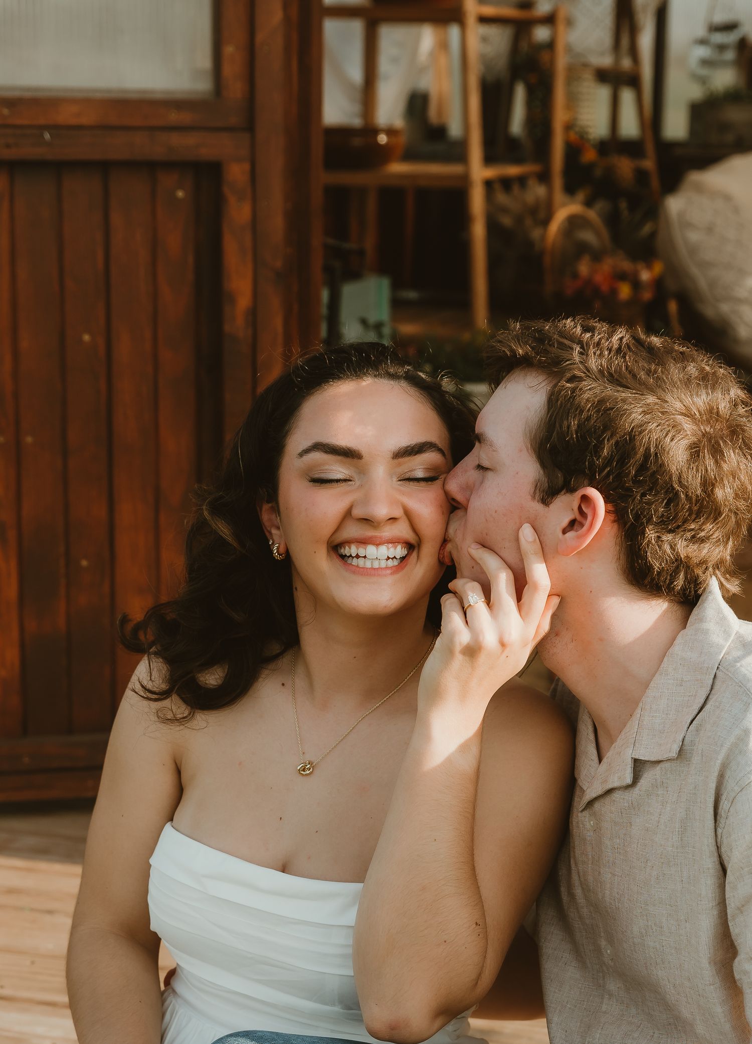 Sehl Photography Bloomington IL photographer captures a tender, whisper-filled moment—warm tones, rustic textures, and soulful connection