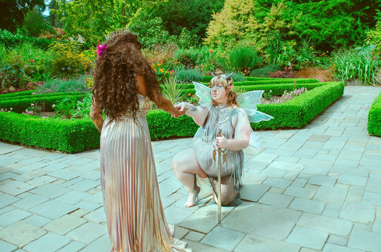 Photo of the fairy presence of royalty and nobility.