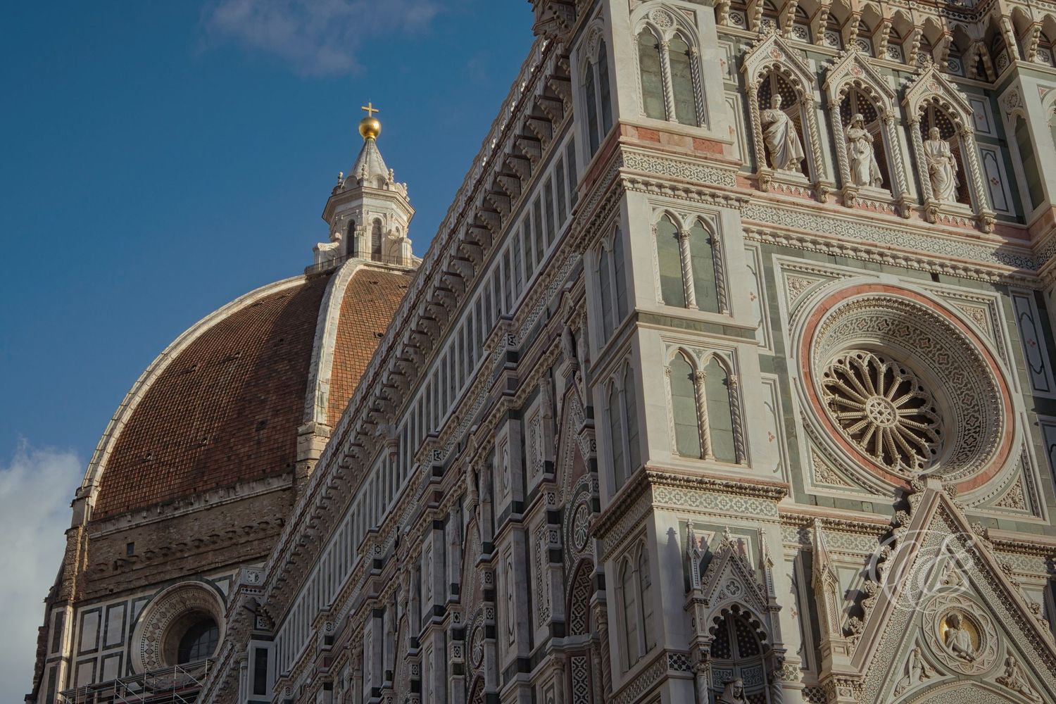 Italy – Dome of Santa Maria del Fiore - Florence – view of Brunelleschi’s Renaissance cathedral dome, photo by Eduardo Bartoli