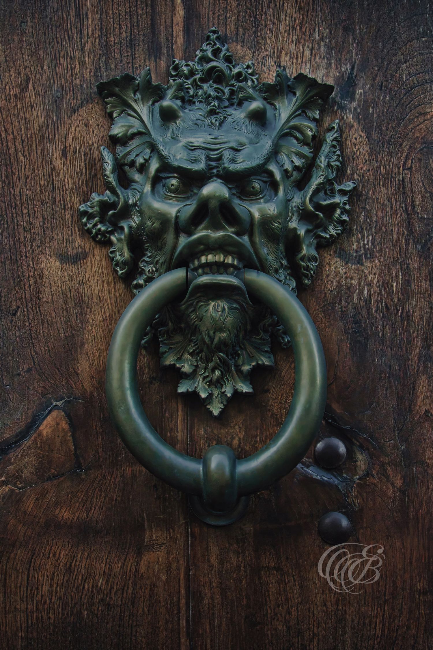 Florence Italy - Bronze Door Knocker - Eduardo Bartoli Fine Art Photography