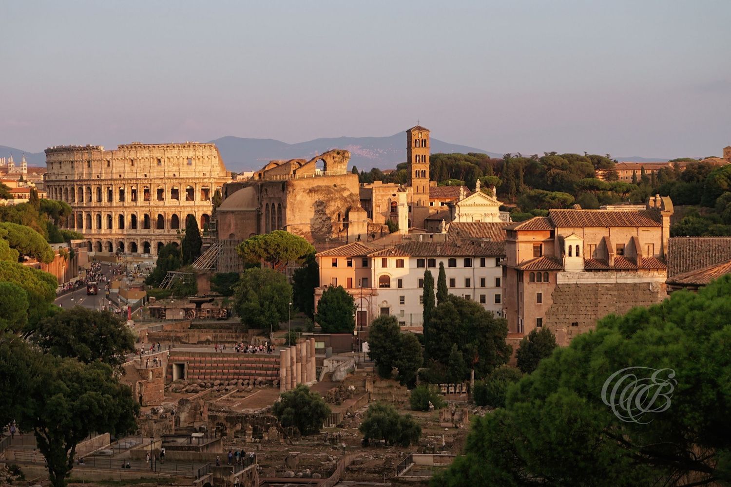 Italy – Rome through the window - Rome – view of historic architecture framed by an interior window, photo by Eduardo Bartoli