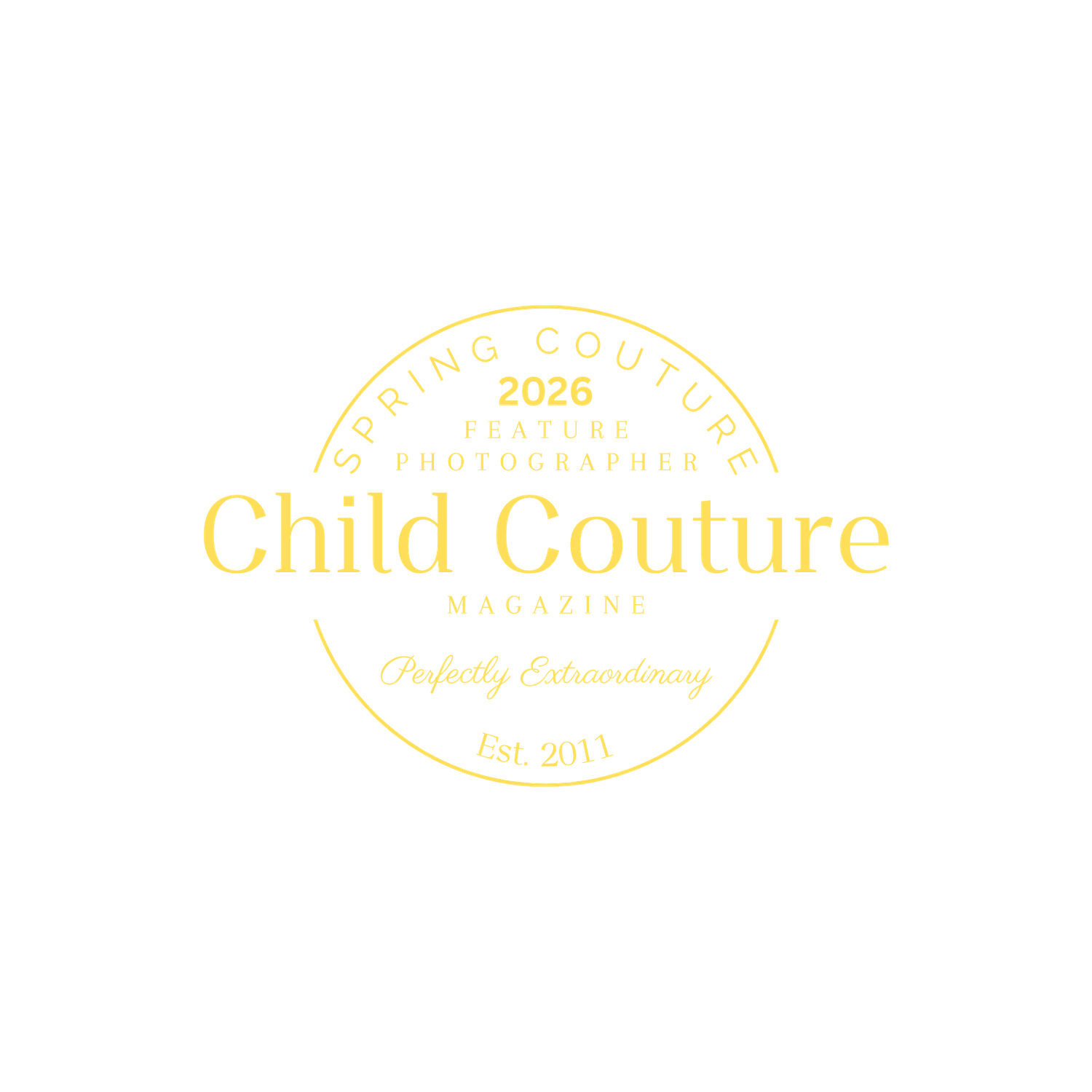 Child Couture feature Photographer Gold award- Print