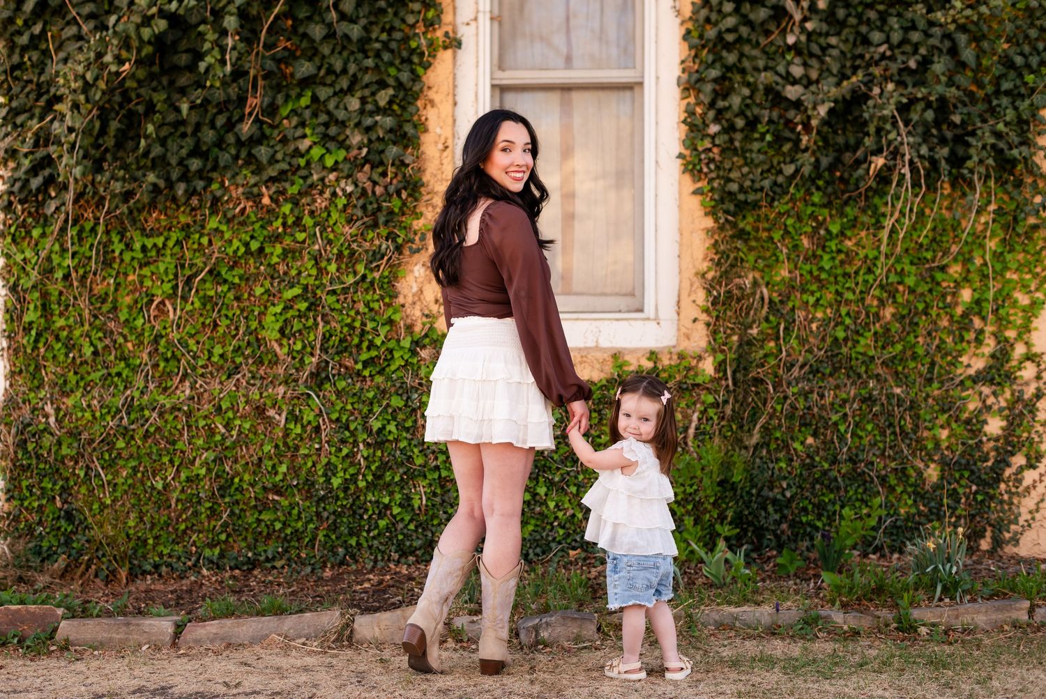 Family photography, walking movement,  mother child fun pose, true to life colors,  Sandstone Ranch, Longmont by Angelice Caballer