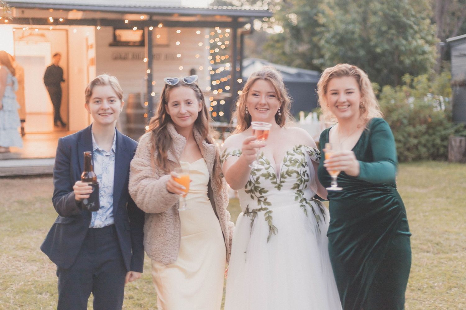 Country Esk wedding reception at Holy Red Deer Estate by Ipswich and Toowoomba wedding photographer.