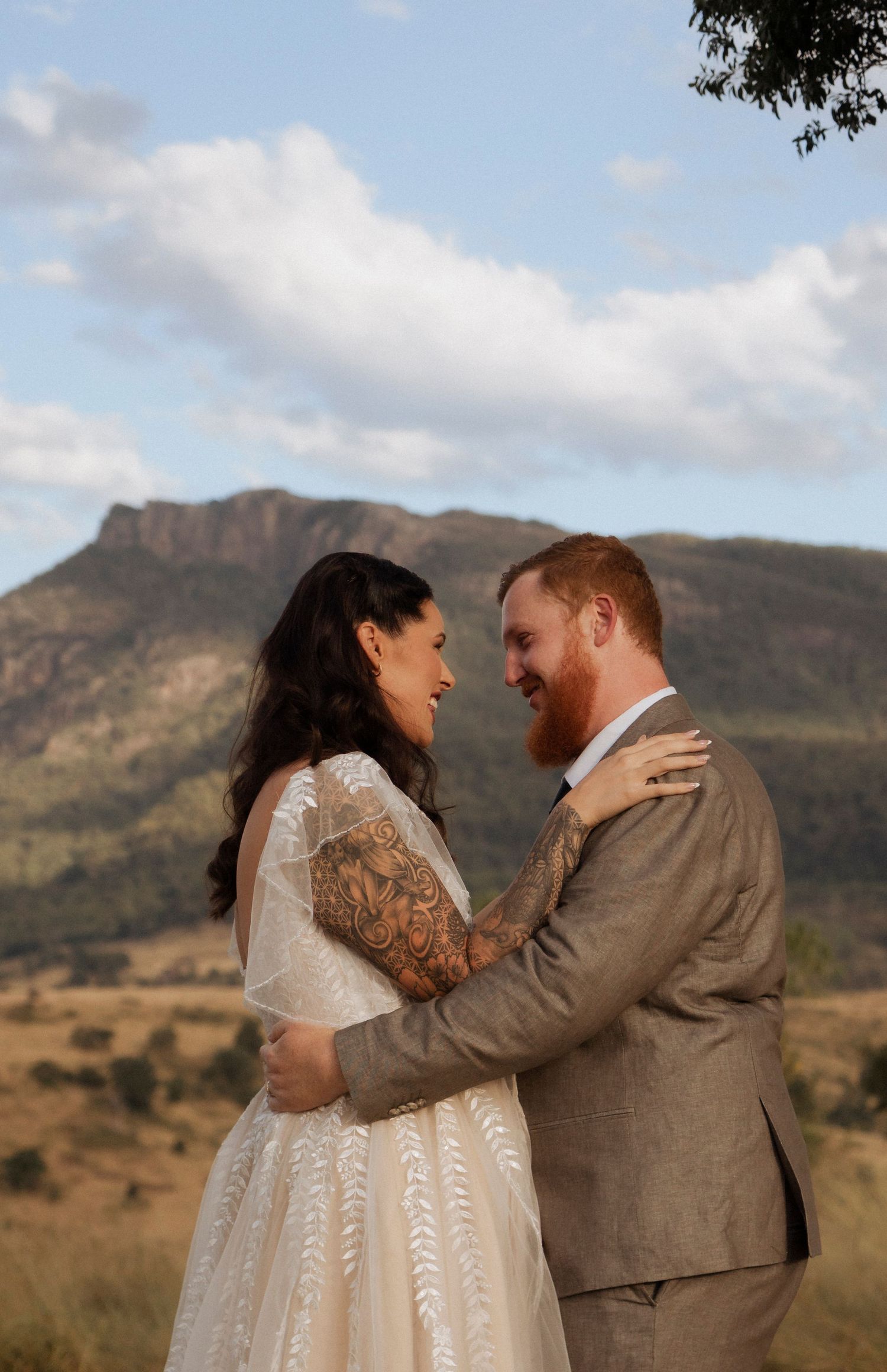 Mountain view ceremony location in south east queensland - maroon hill estate wedding venue - Wedding Photographer Shae Imagery