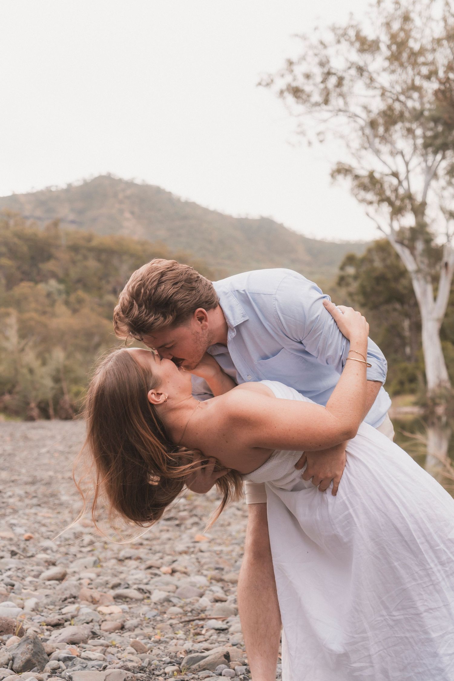 free Engagement photos for a couple planning their wedding in the Lockyer Valley near Laidley, Gatton, Plainland, Glenore grove, Hatton Vale
