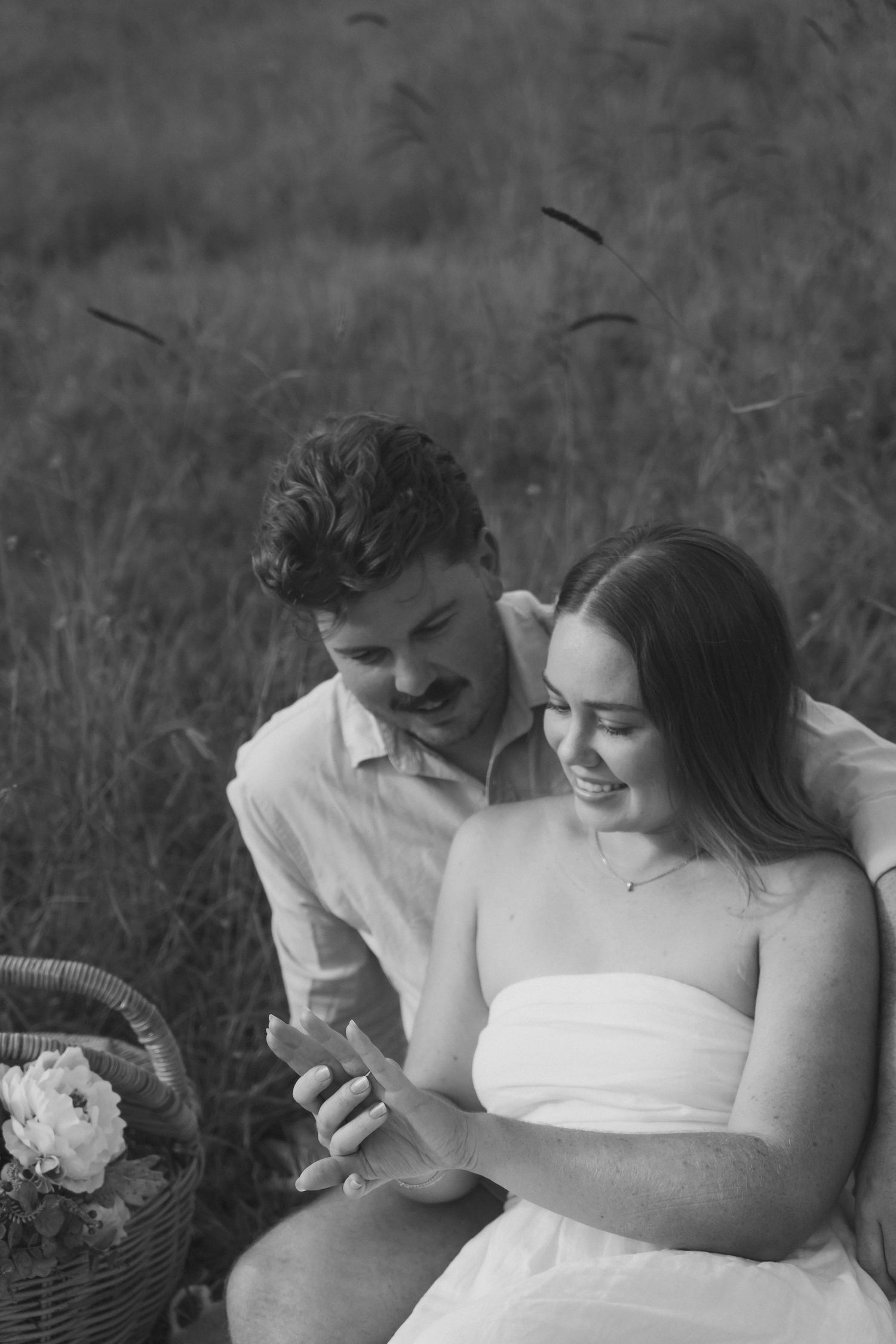 Transparent wedding and photography pricing available online at Shae Imagery - newly engaged couple in the lockyer valley