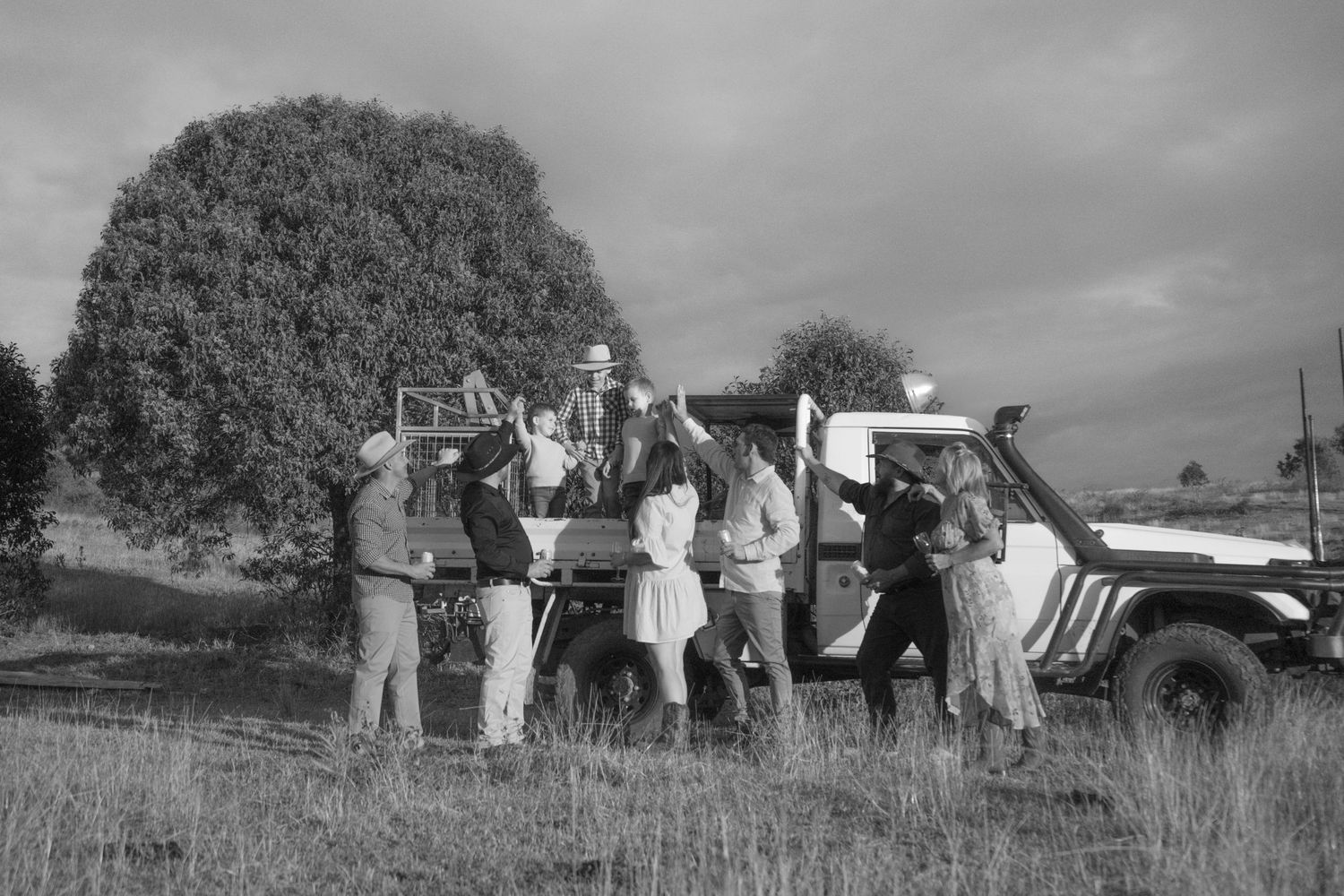 Country family photos in the lockyer valley