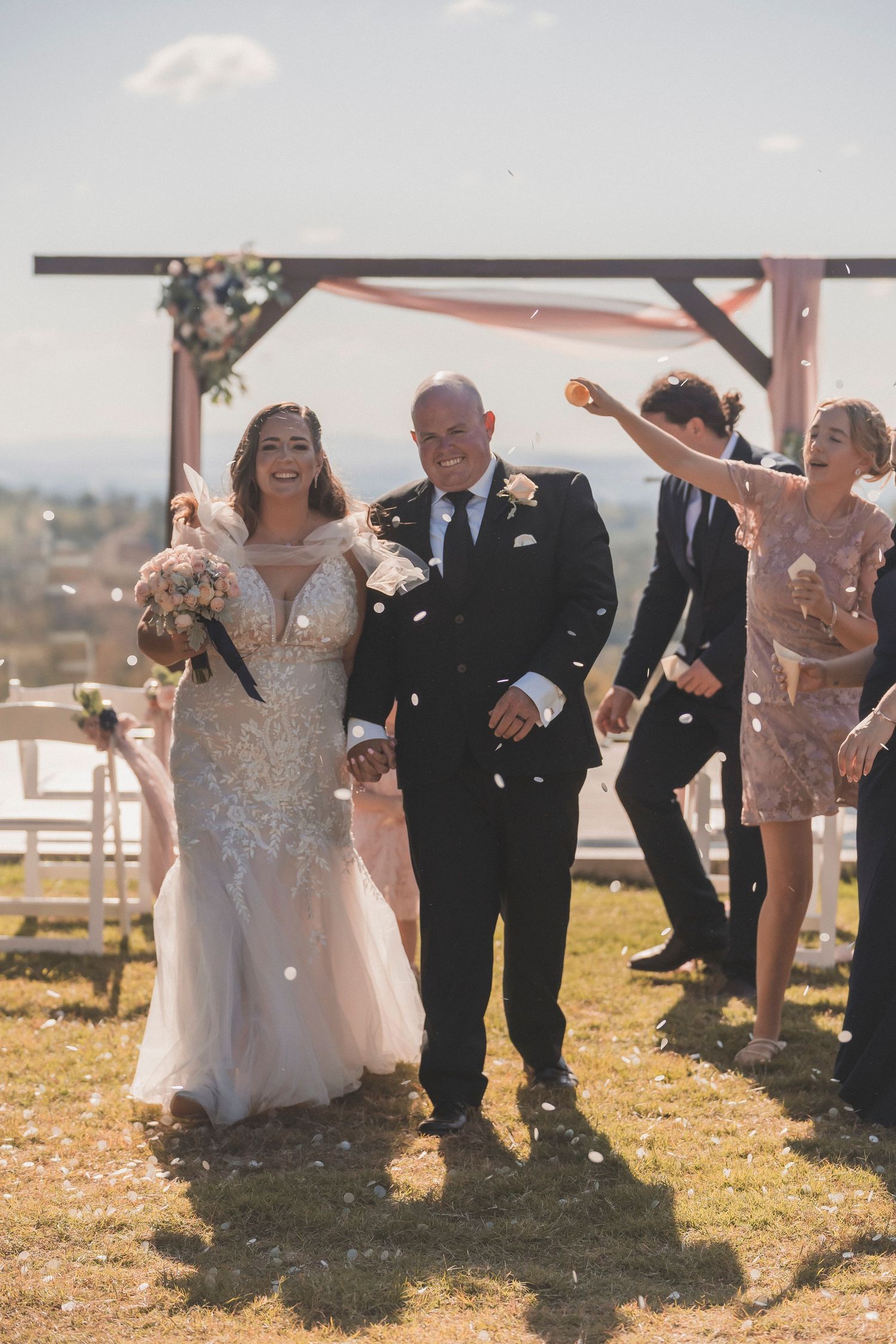 Bride and groom portraits at Keteka Hill crows nest wedding venue photos by Shae Imagery toowoomba wedding & elopement photographer
