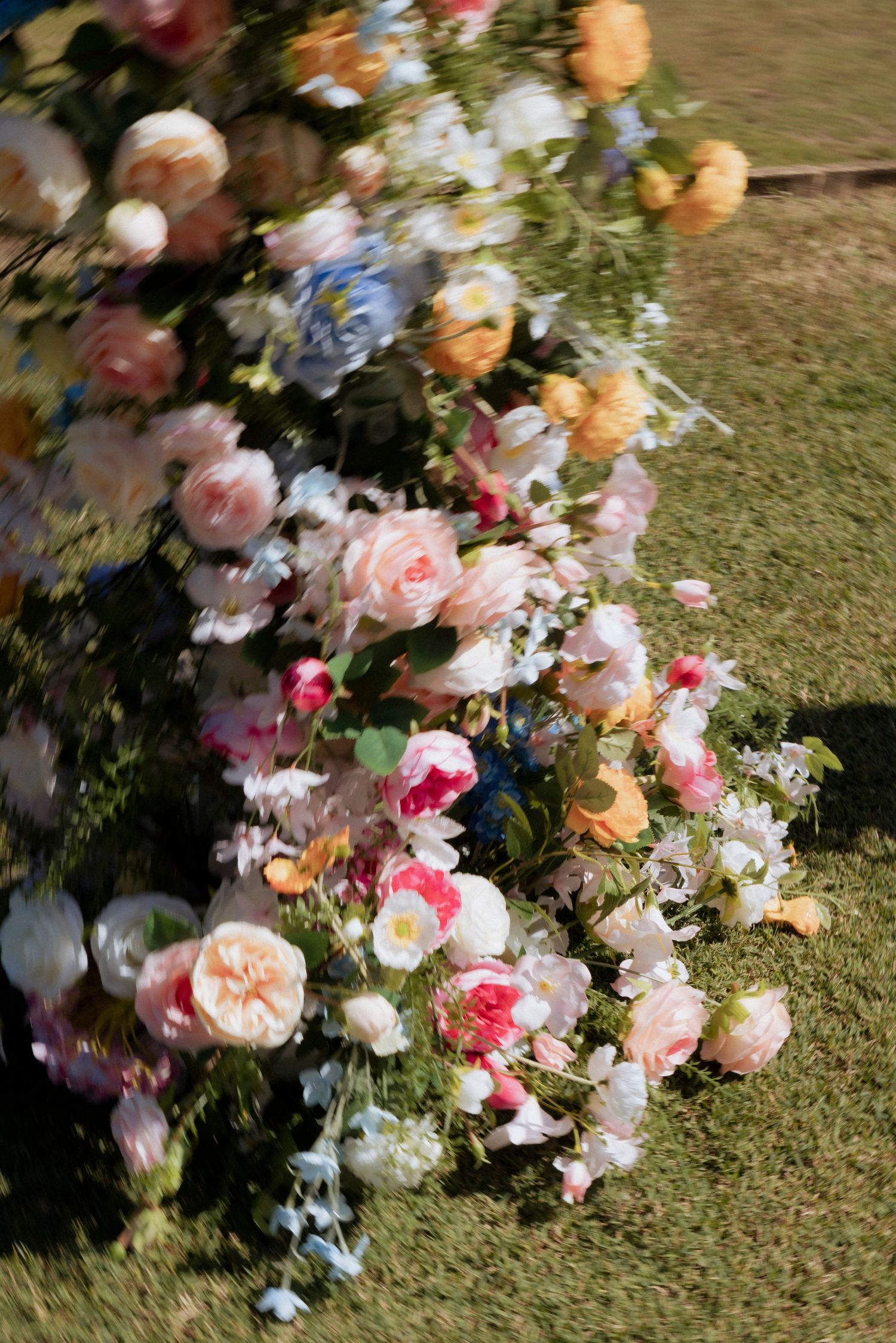 Wedding day details. pastel floral at Ipswich backyard wedding. editorial wedding photography.  Independent wedding photographer SEQ cheap