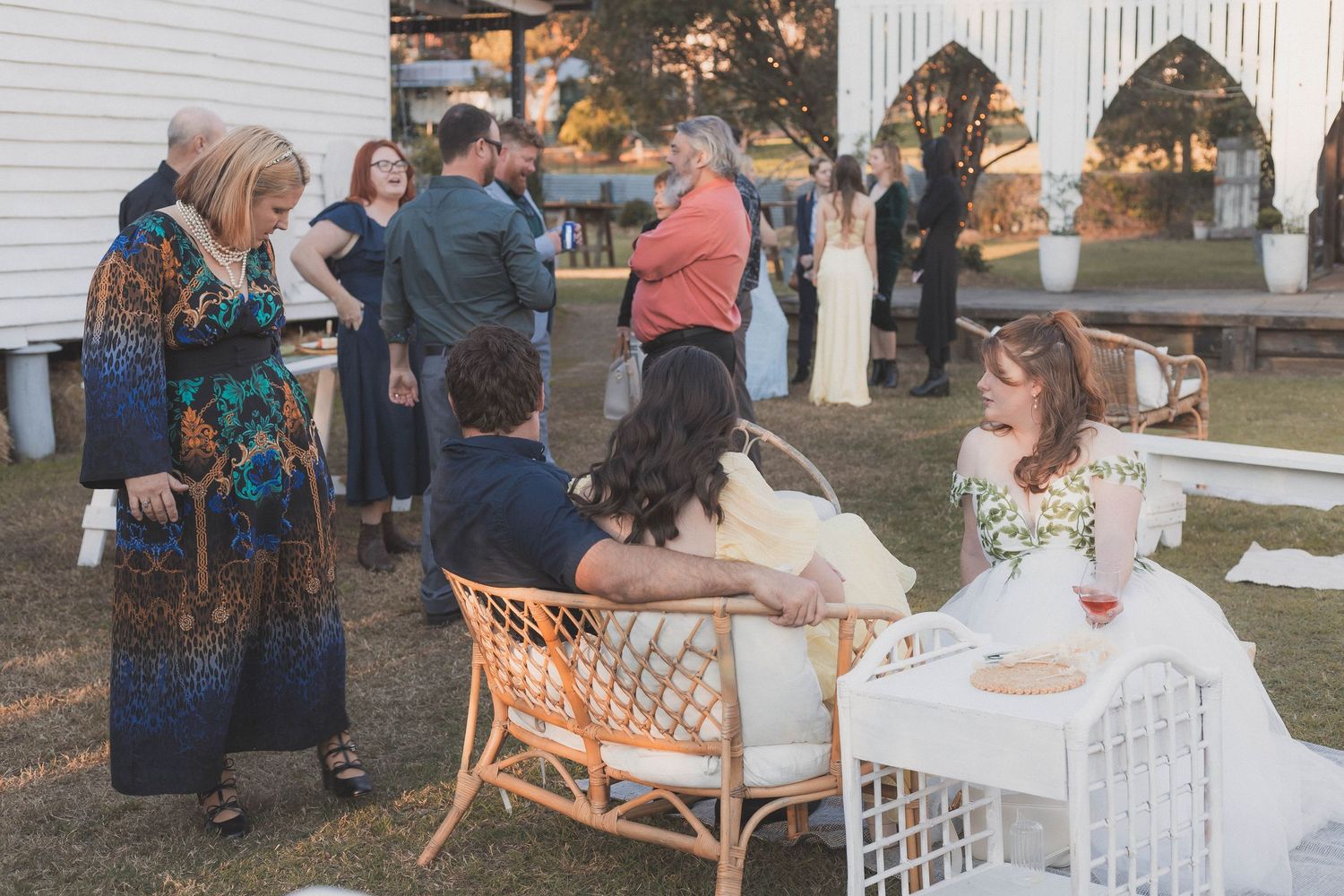 Esk wedding reception celebration at Holy Red Deer Estate by Lockyer Valley wedding photographer.