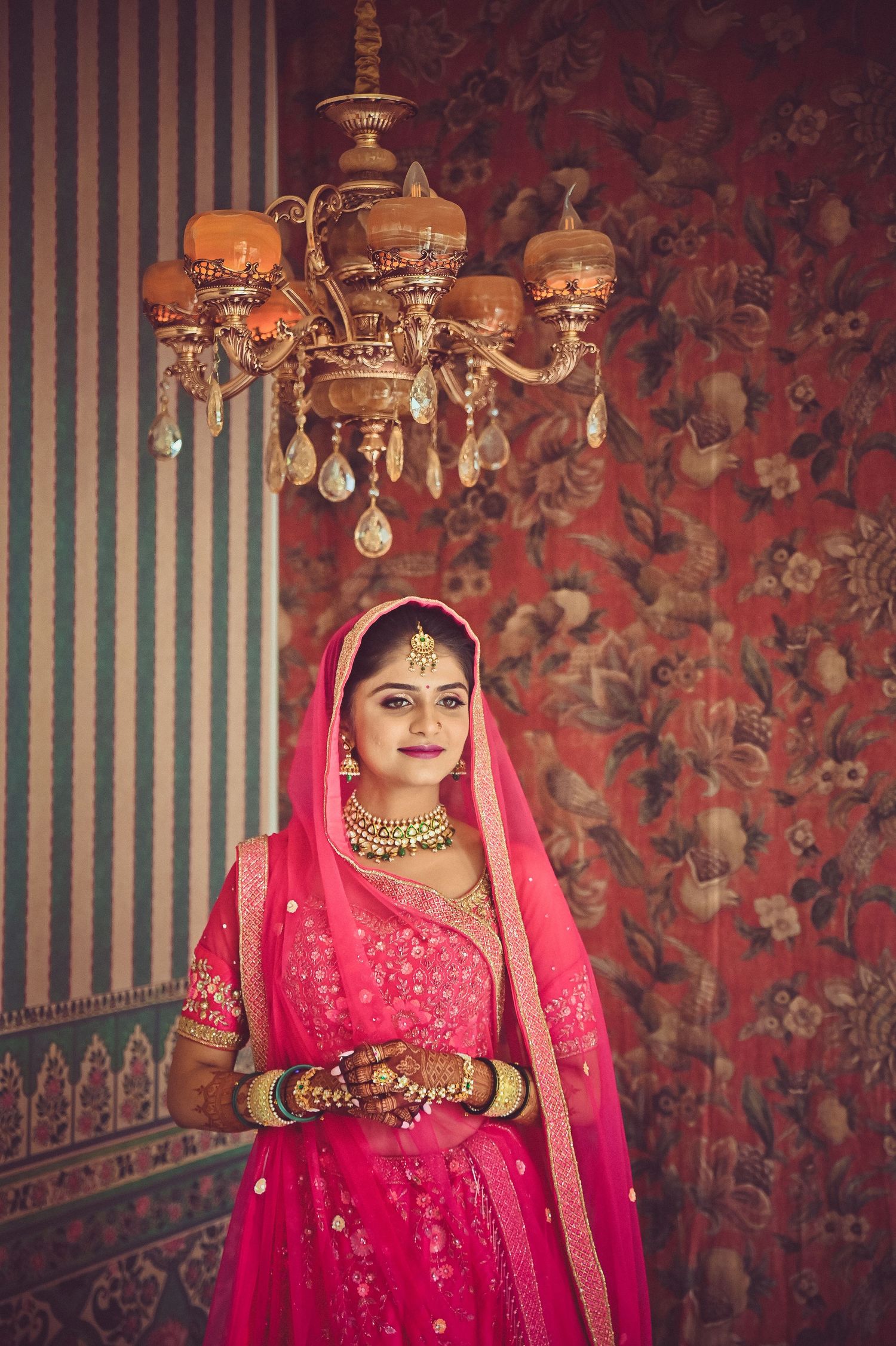Indian Royal Bride at her finest on her engagement day, Wedding portraits that showcases the world. Kamloops Wedding Photographer