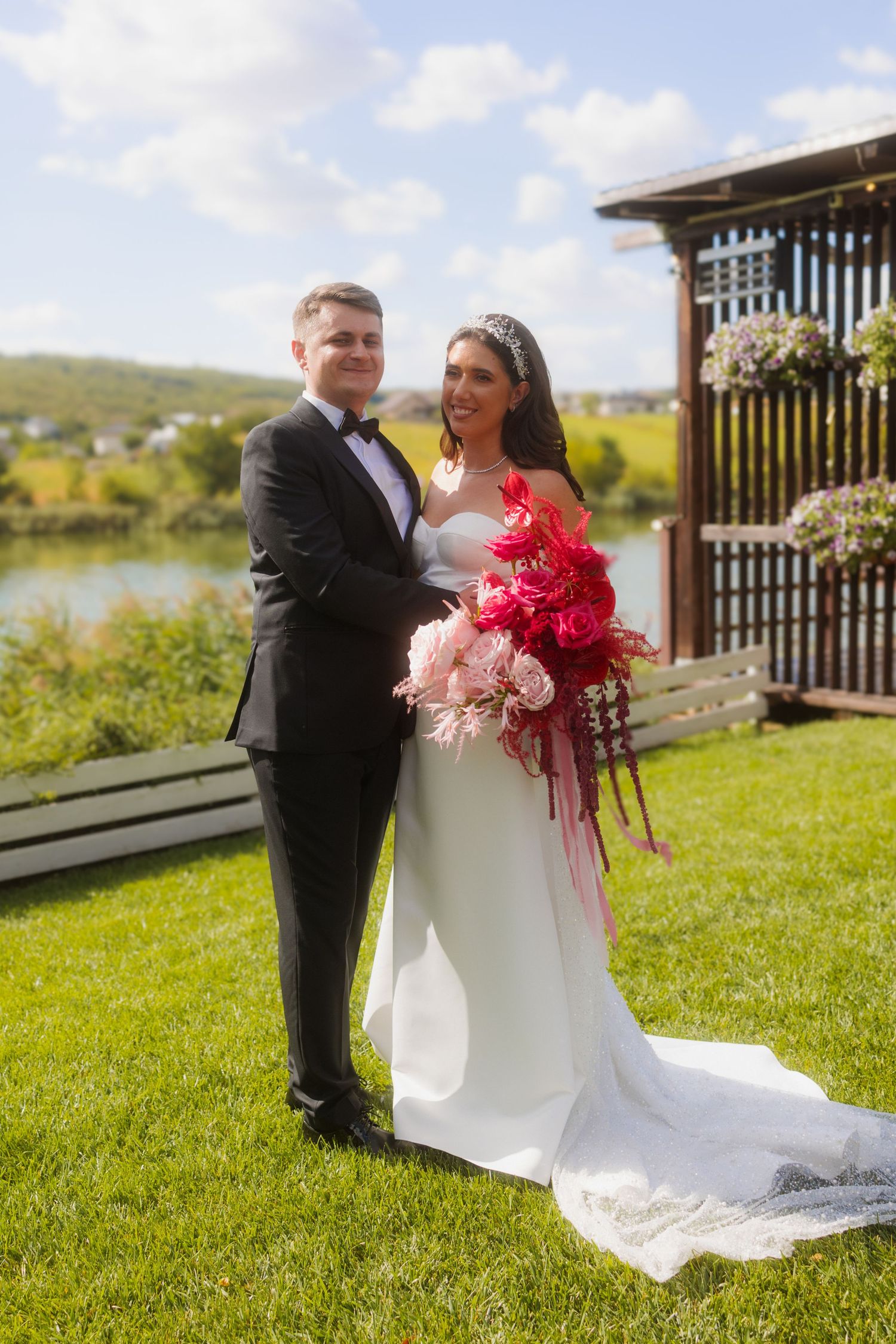 Bride and groom Vienna