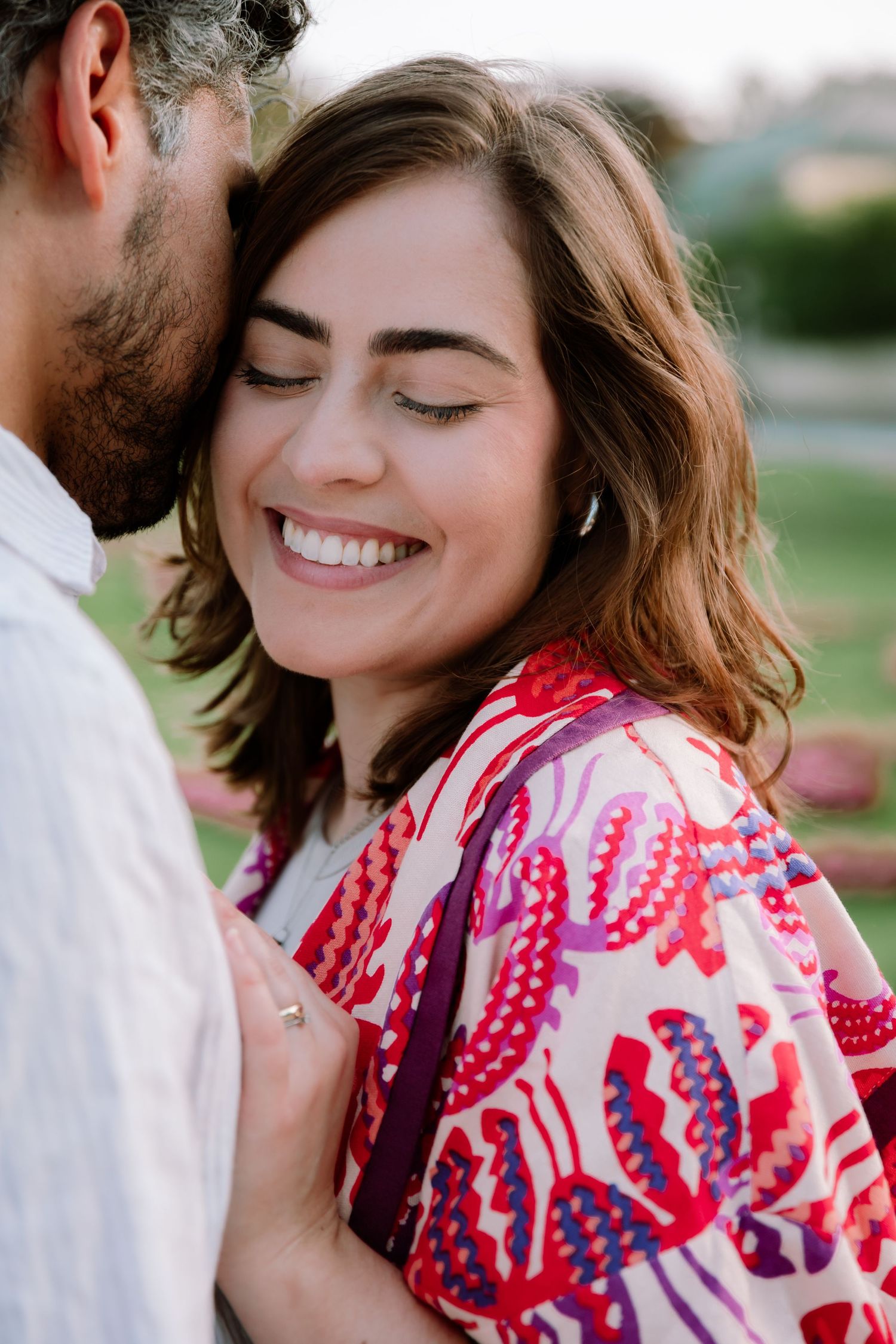 Couple photoshoot at Schonbrunn Palace in Vienna