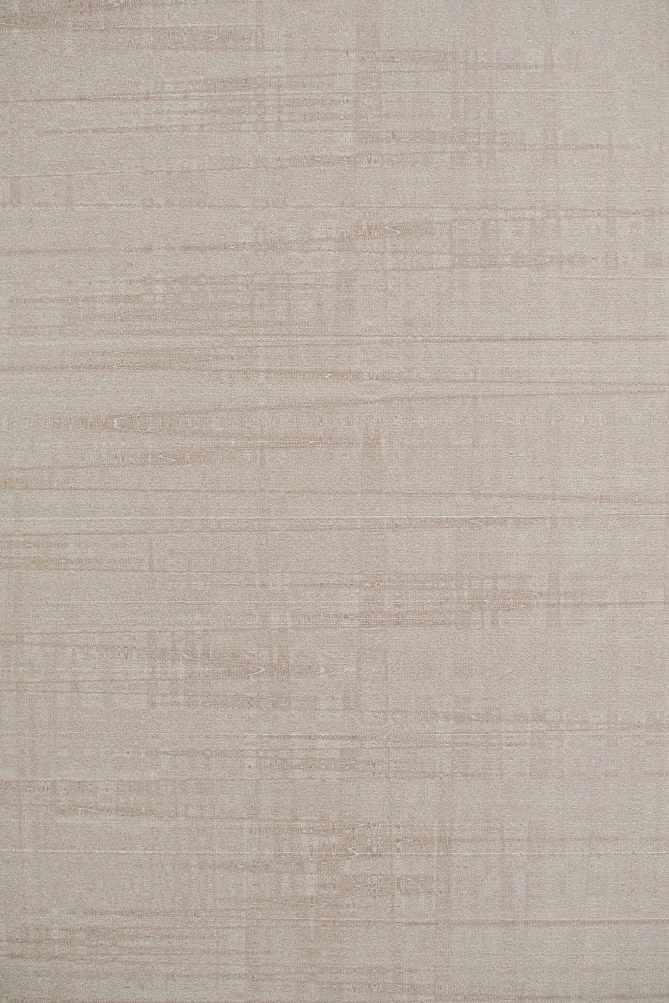 Light beige textured fabric with subtle horizontal striations and a natural linen-like appearance.