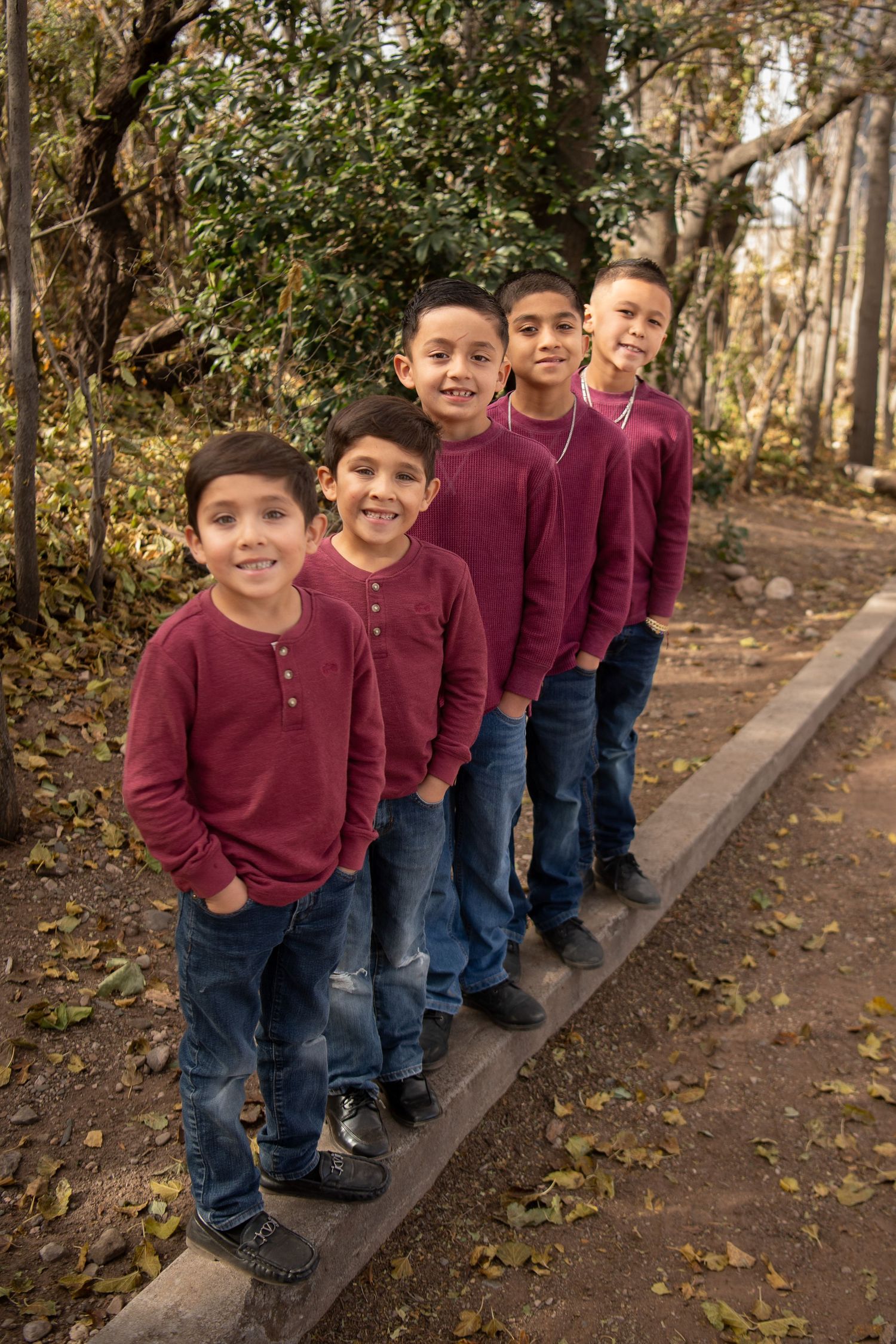 Matteo, Axel, Isaiah, Junior, Ramon