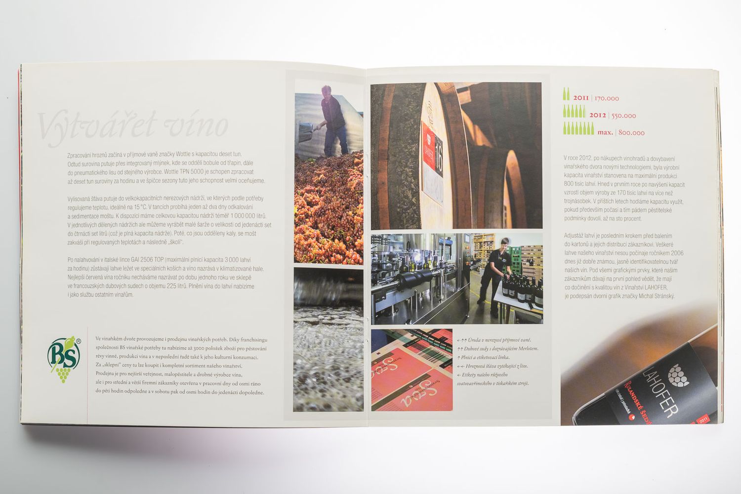 fotografie michal schneider foto photo photography grafika kniha sazba tisk tiskarna lahofer pruvodce vinarstvi vinařství roku