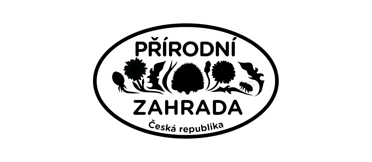 logo přírodní zahrada
