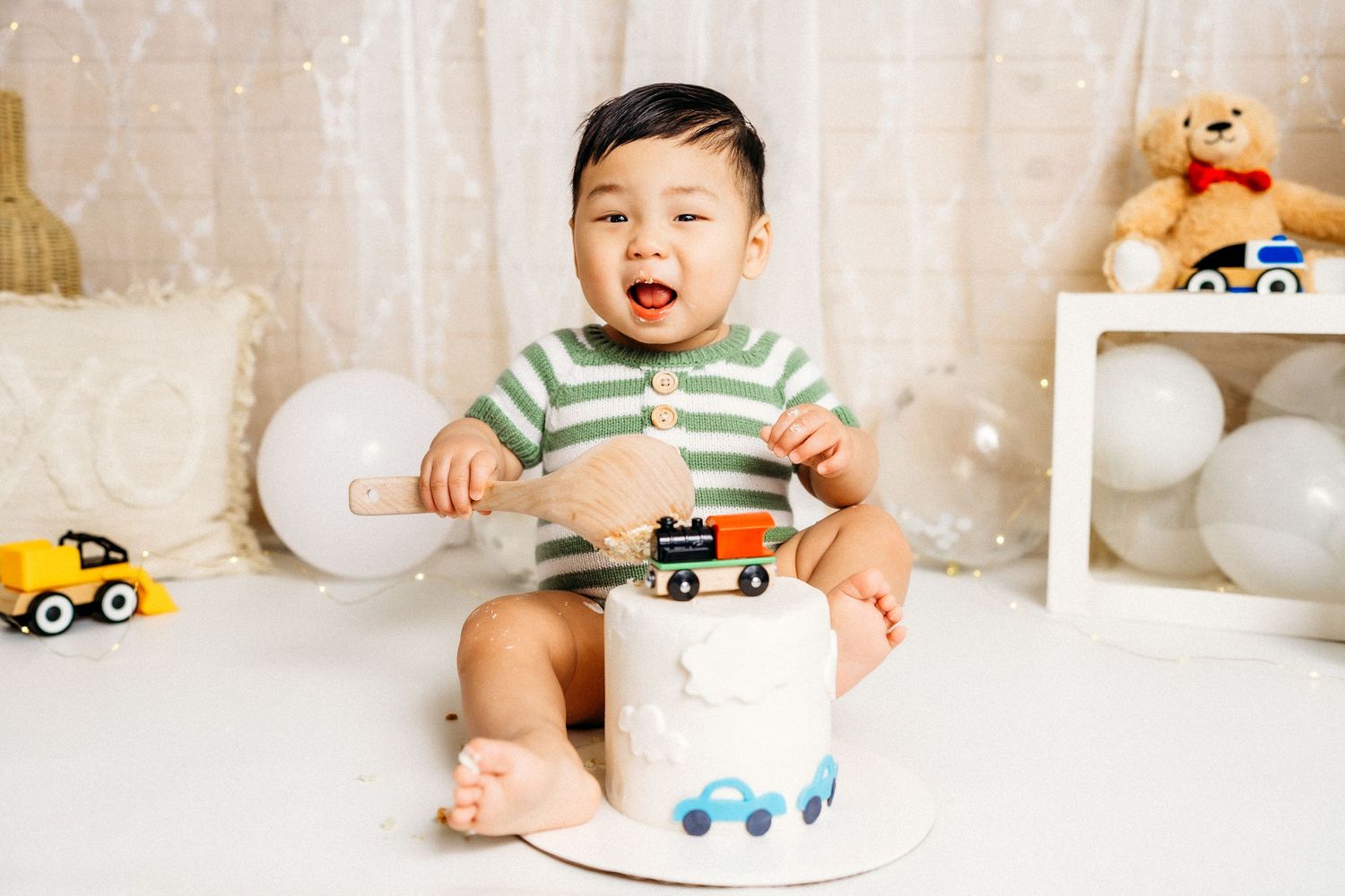 ottawa baby cake smash photos