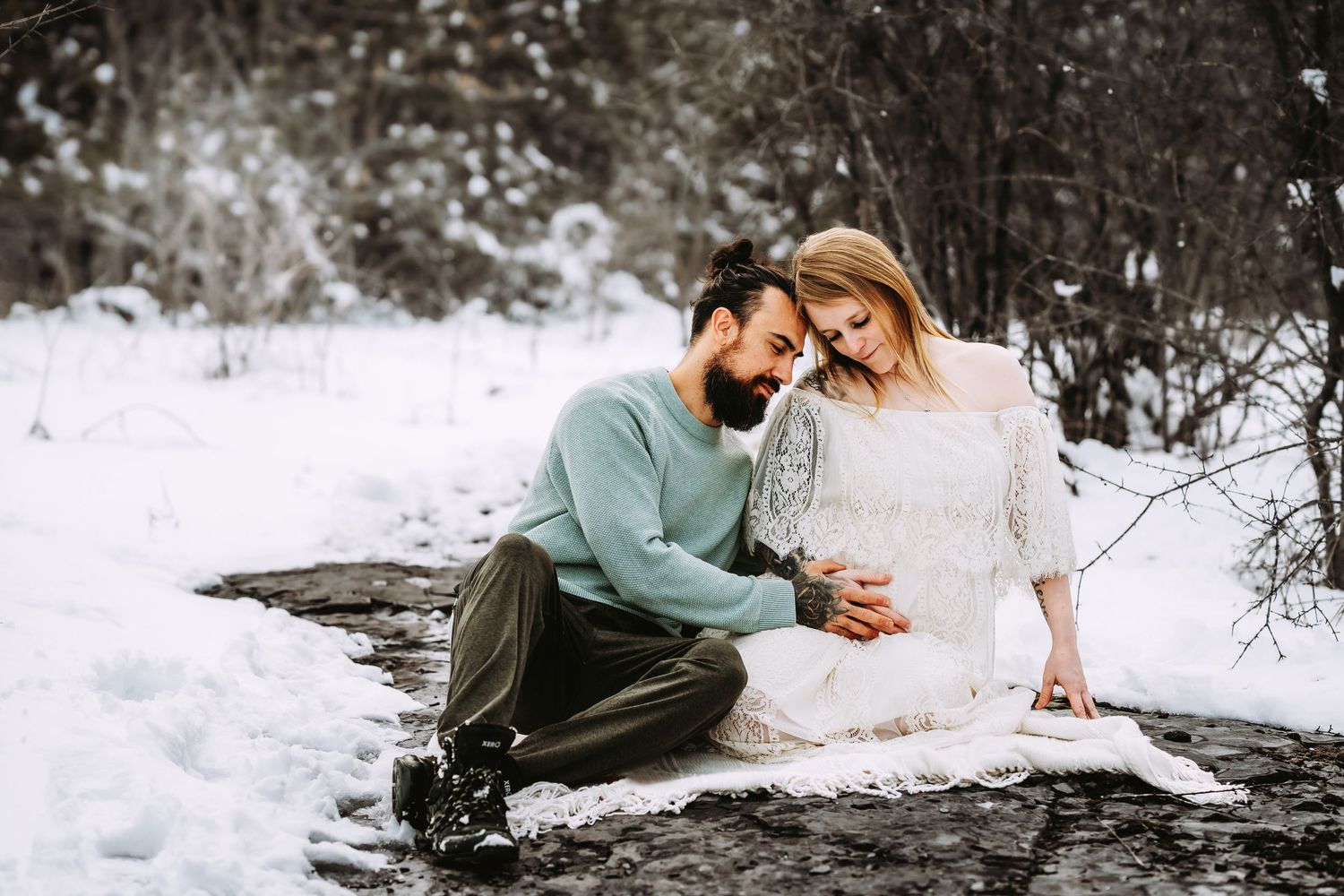 Ottawa baby bump photography studio