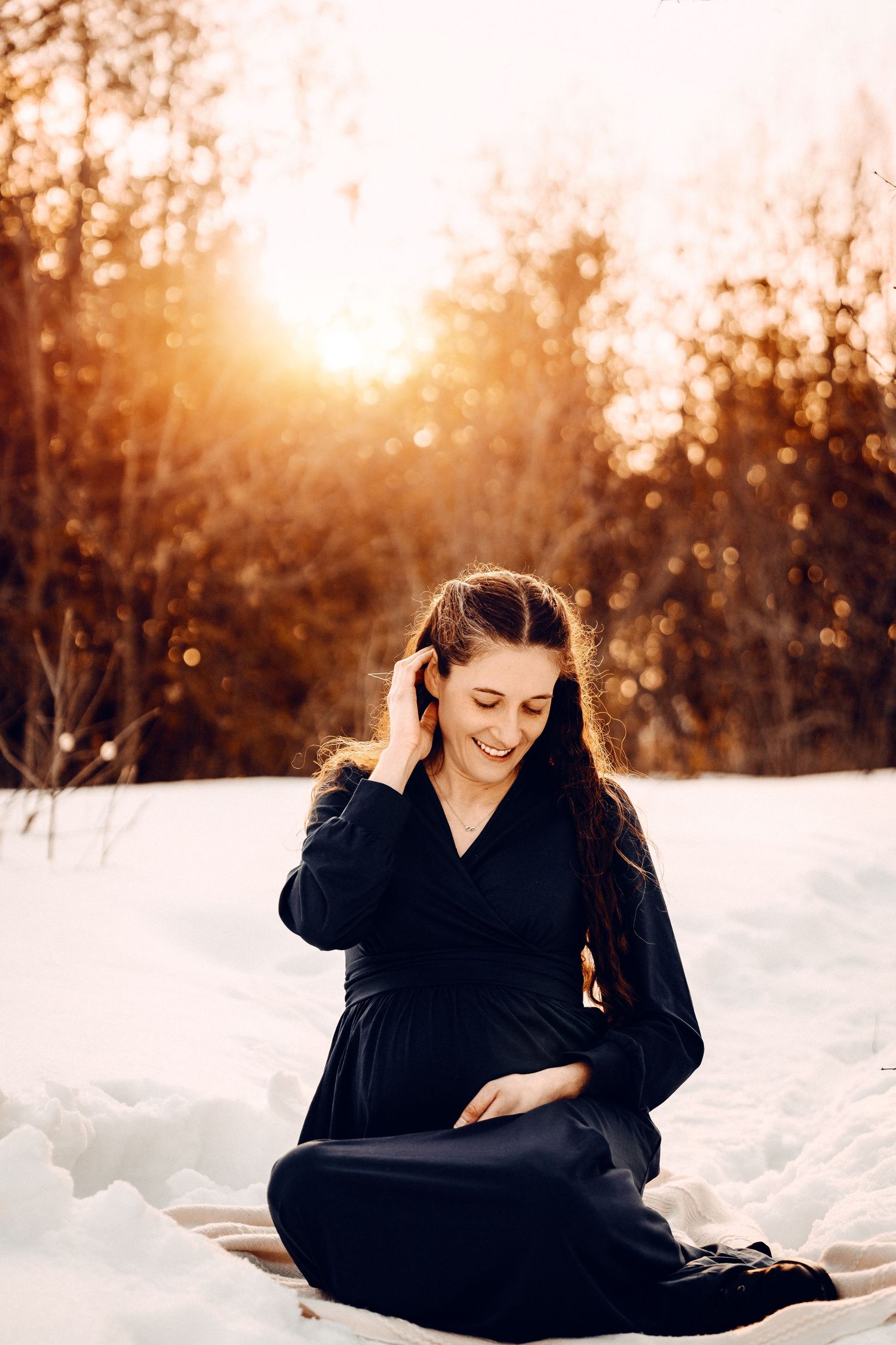 Ottawa baby bump photography studio