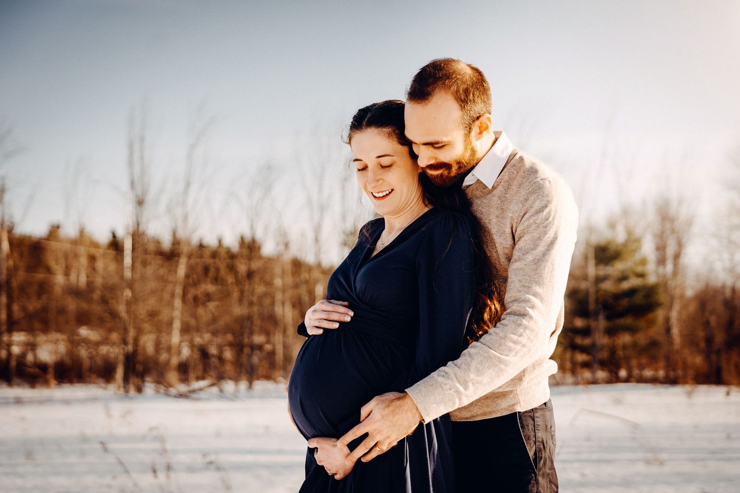 maternity portraits Ottawa indoor