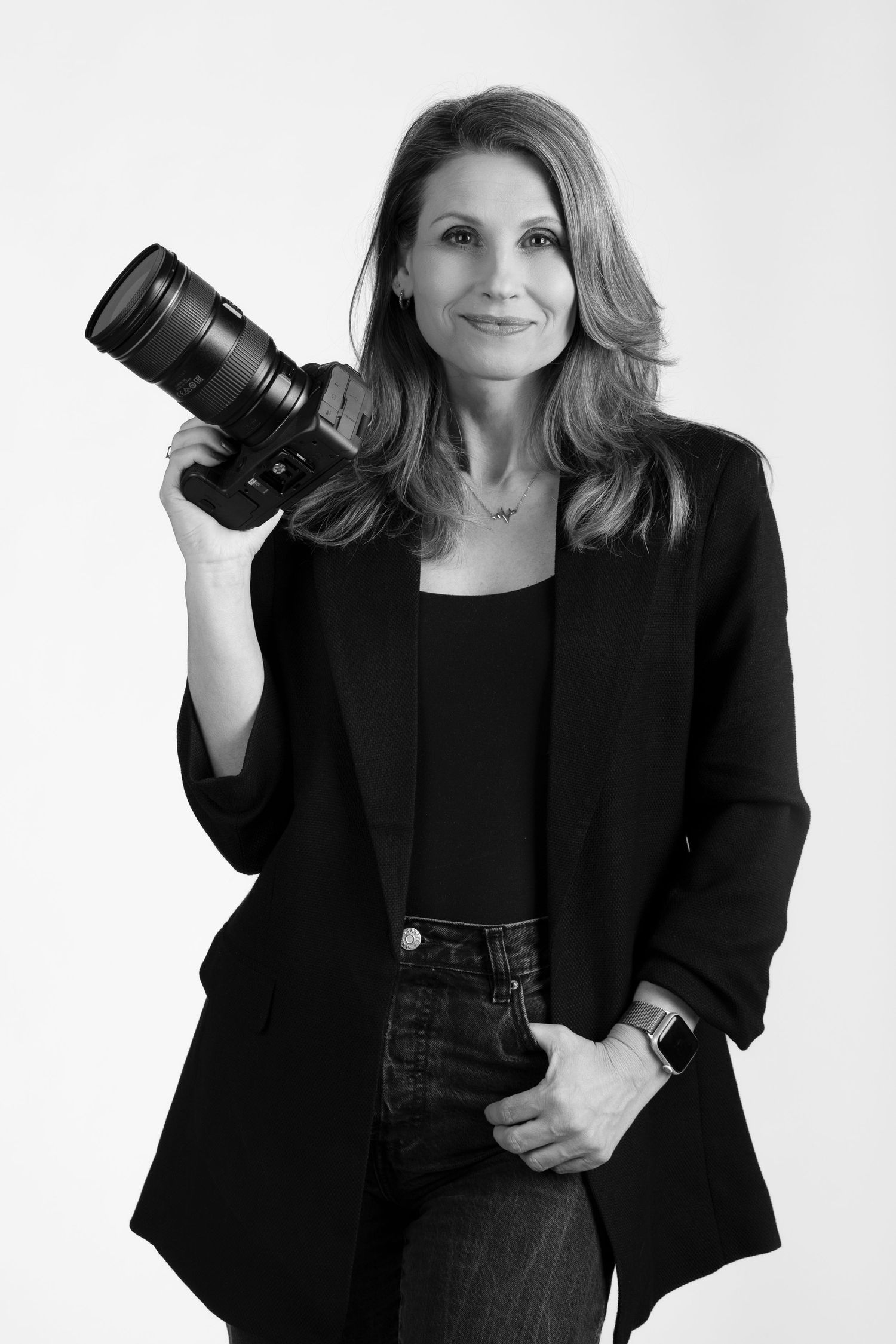 Portret in studio
Fotograaf gefotografeerd zelf