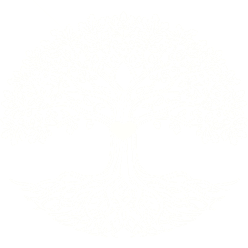 Logo Eric Filliat Photographe : Arbre de vie symbolisant les racines de la tribu, du lien familial et de la connexion animale en Auvergne.