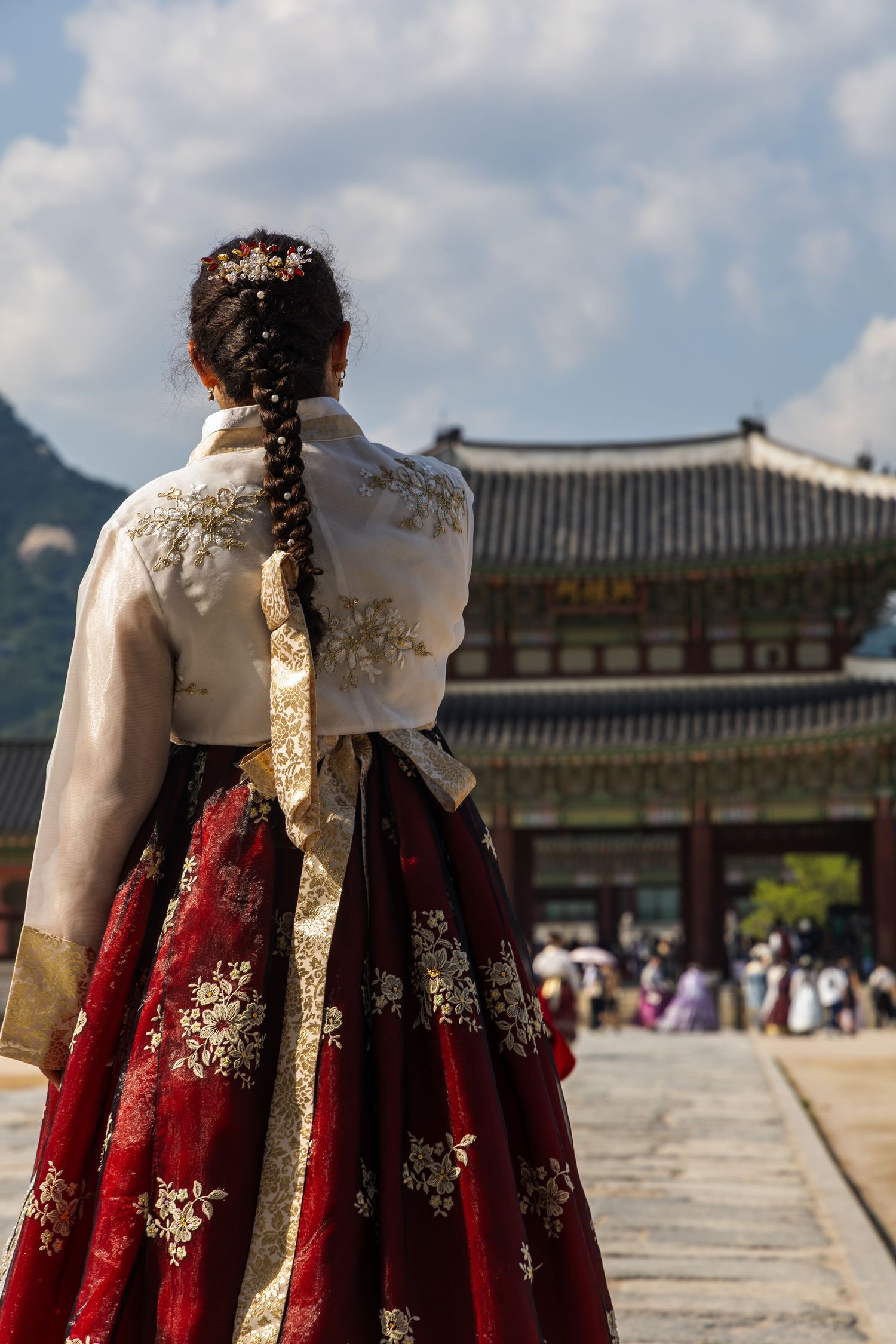 Gyeongbokgung palace in Seoul, South Korea