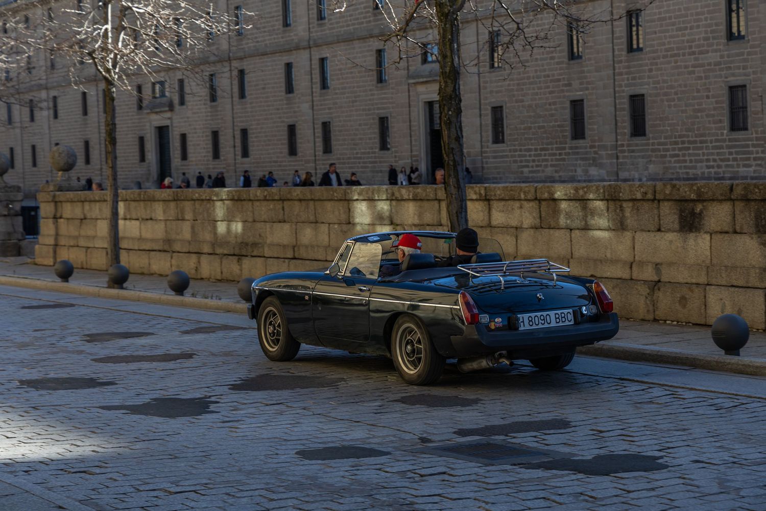 Car in Madrid, Spain