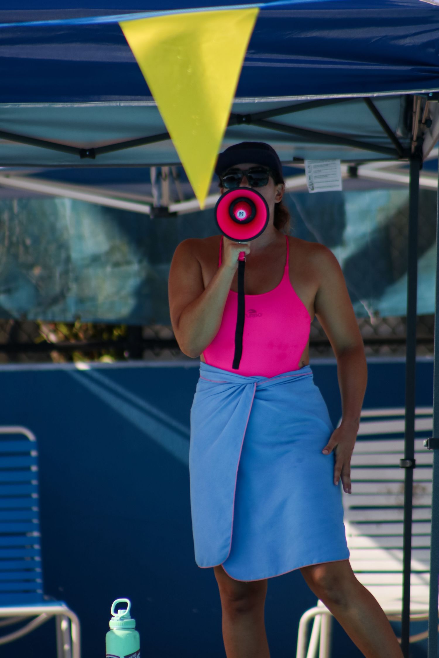 Cecilia Leonard at the Florida International Summer Water Polo Event