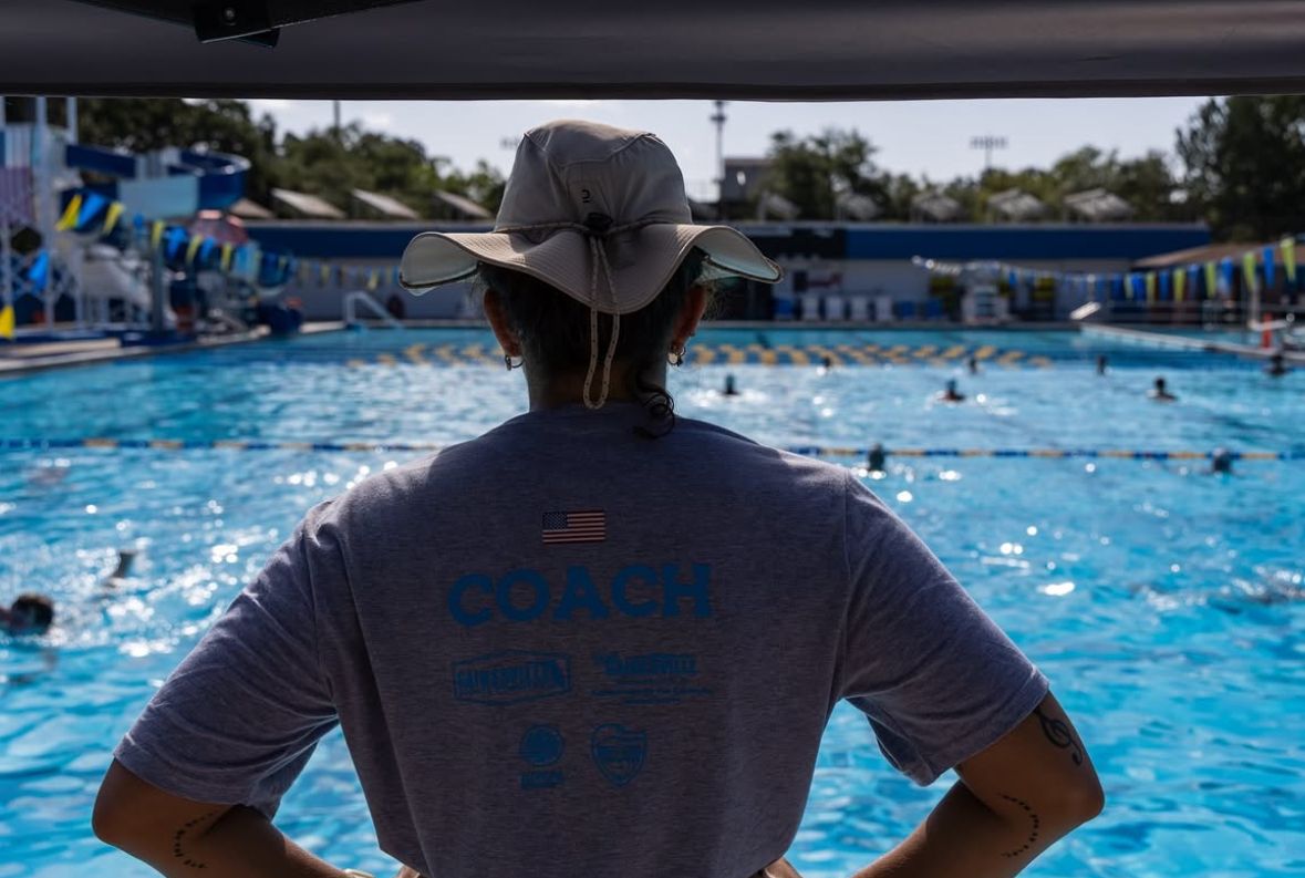 Coach at the Florida International Summer Water Polo Event 2025